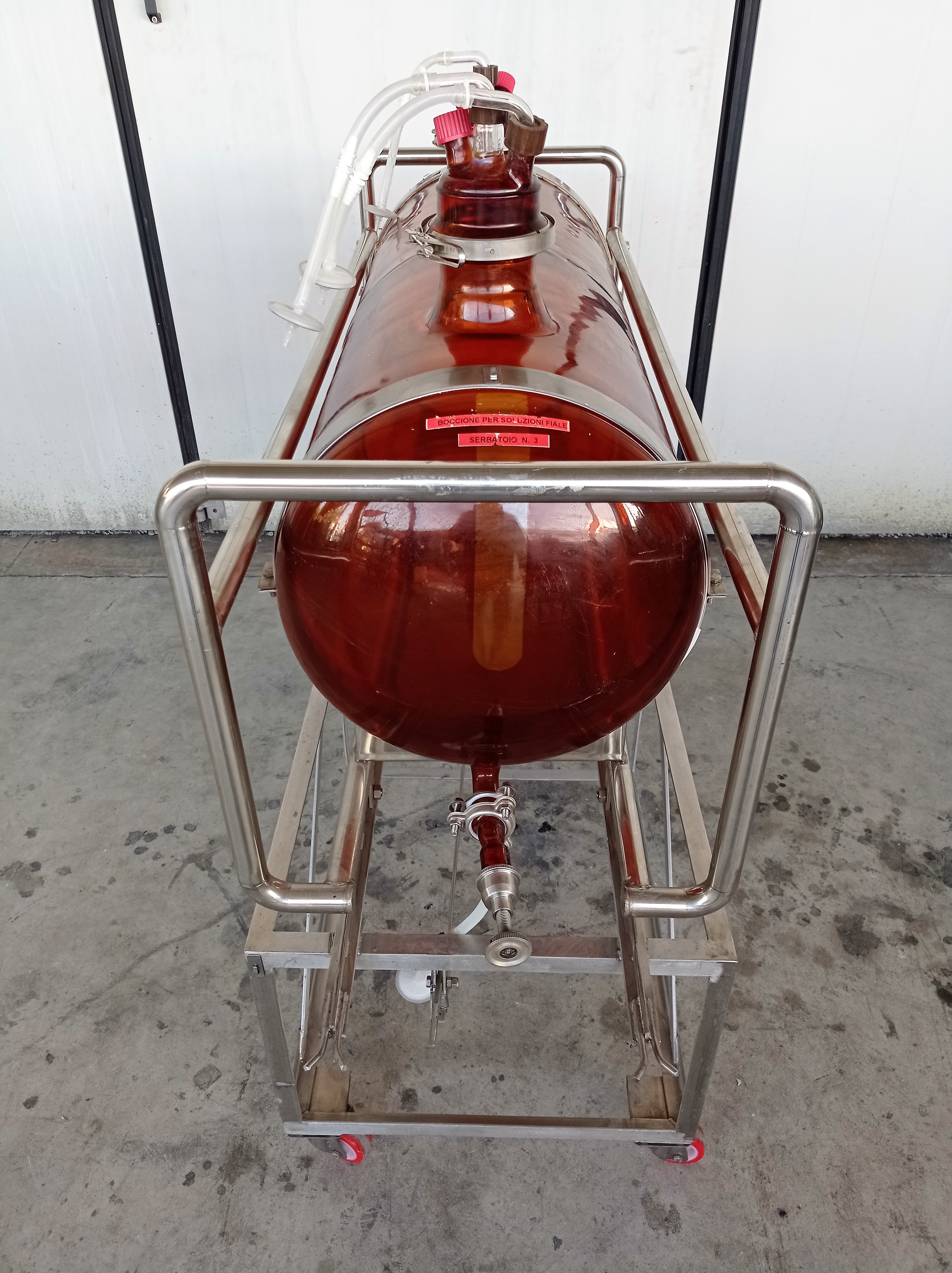 SERBATOIO CARRELLATO VETRO 190LT (COD. MF-PR-SER-218) in vendita - foto 5