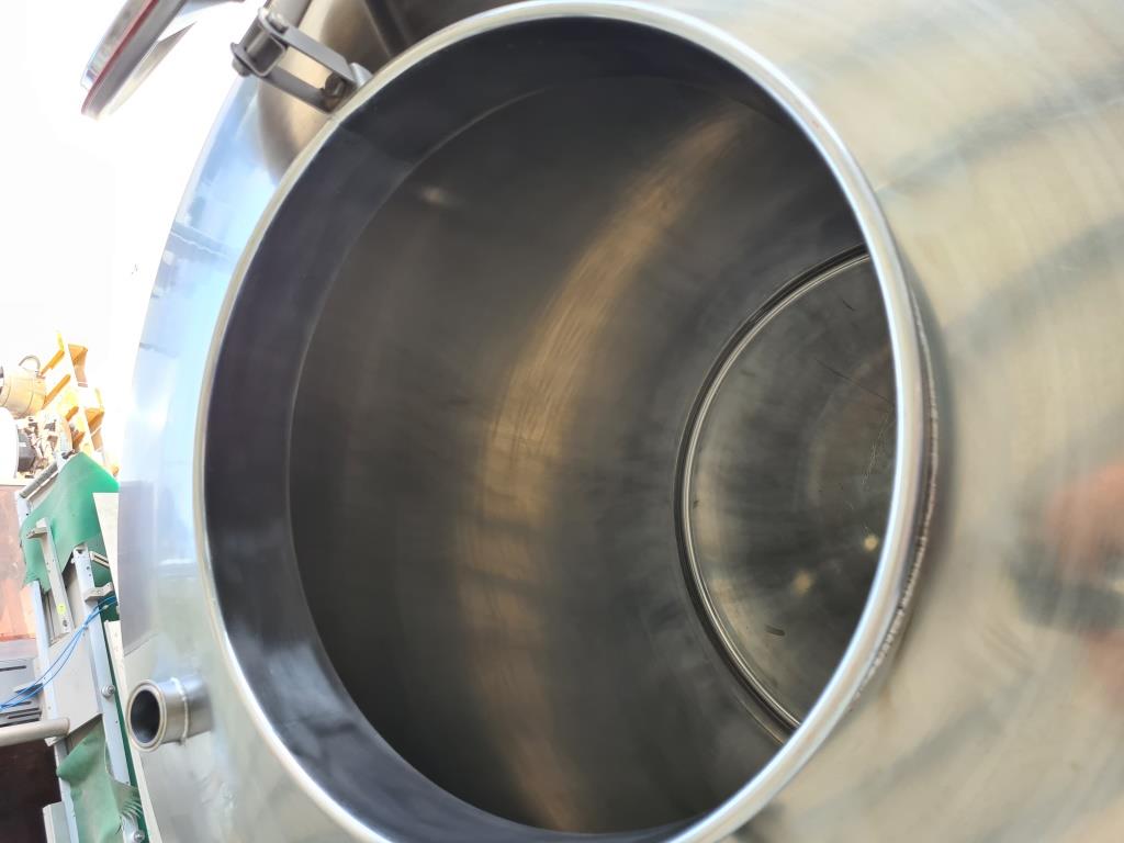 SERBATOIO IN ACCIAIO INOX 2000 LT – (COD. MF-PR-ELE-63) in vendita - foto 3