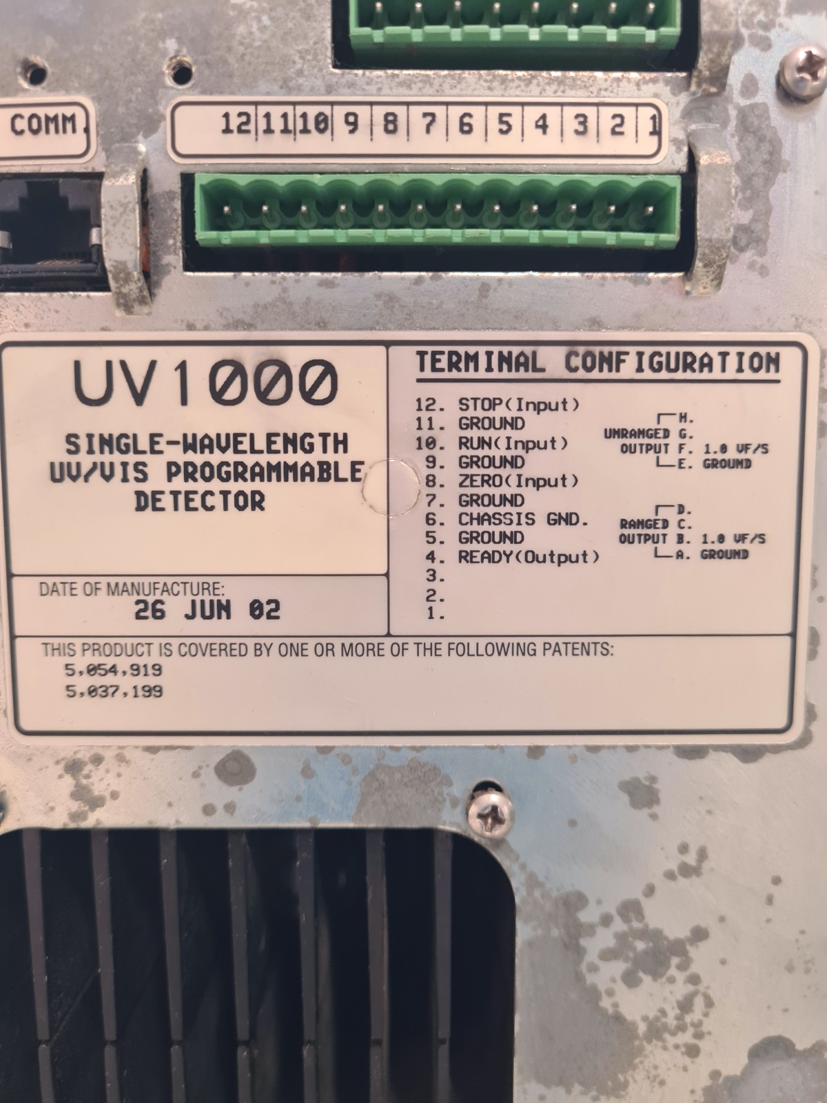 RIVELATORE UV PER HPLC – TSP (LAB-COMP-74) in vendita - foto 3