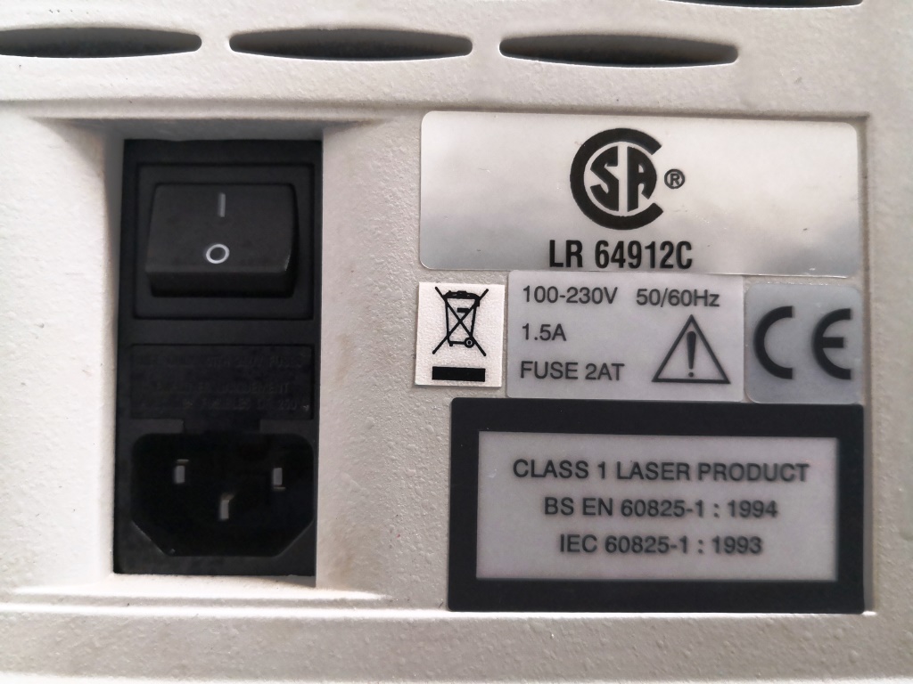 SPETTROMETRO – PERKIN ELMER – FT-NIR 100N (SPECT-10) in vendita - foto 7