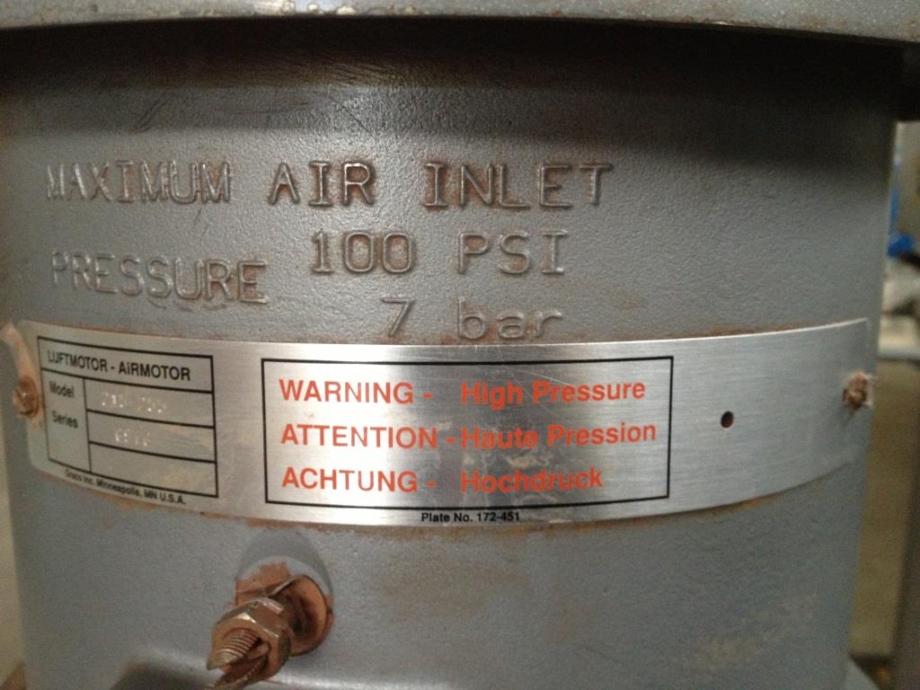 POMPA GRACO BULLDOG MOD. 215 – 255 (COD. MF-PR-POM-34) in vendita - foto 5