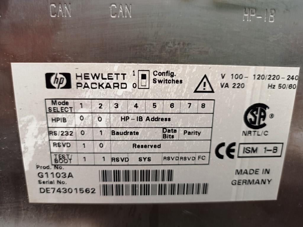 SPETTROFOTOMETRO – HP – MOD. AGILENT 8453 (SPECT-11) in vendita - foto 6