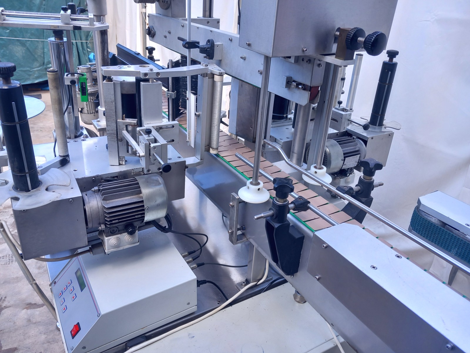 ETICHETTATRICE DOPPIA TESTA DI STAMPA (MF-PK-ETI-189) in vendita - foto 7