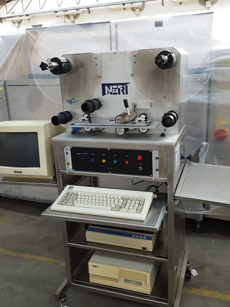 MACCHINA CONTROLLO ETICHETTE NERI (COD. MF-PK-ETI-73) in vendita - foto 1