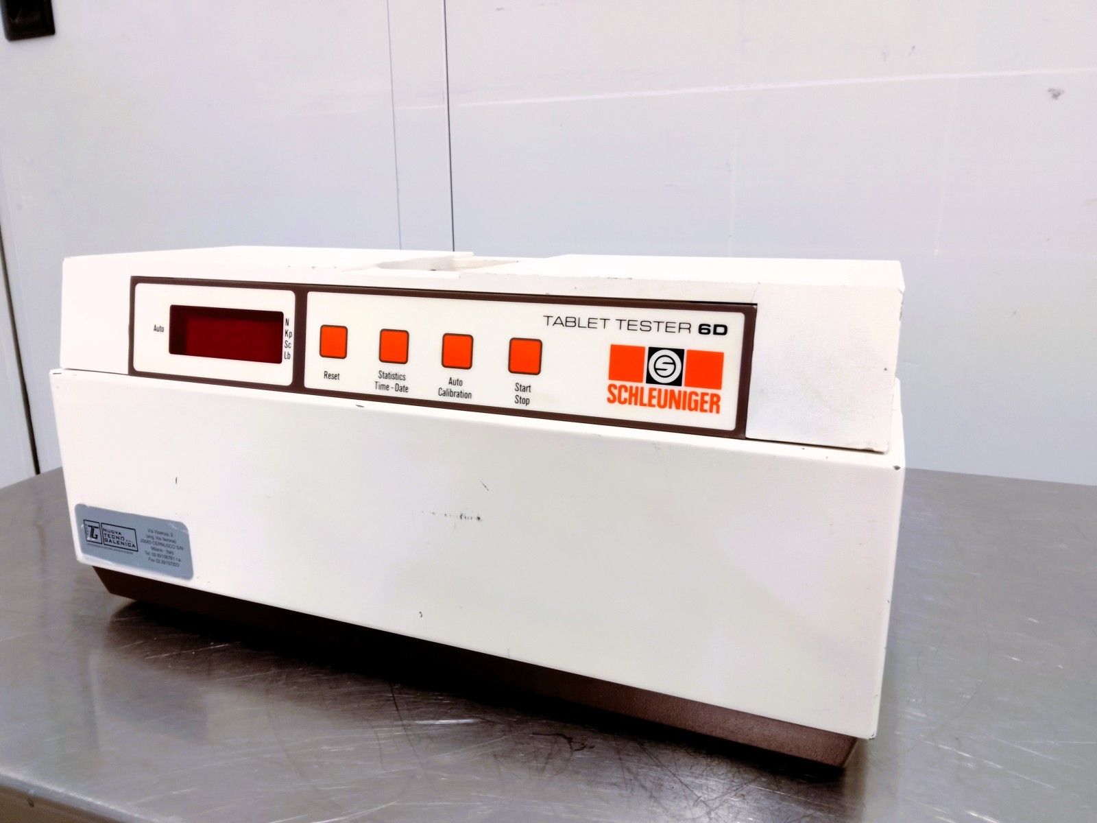 DUROMETRO - SCHLEUNIGER - MOD. 6D (LAB-COMP-88)  in vendita - foto 1