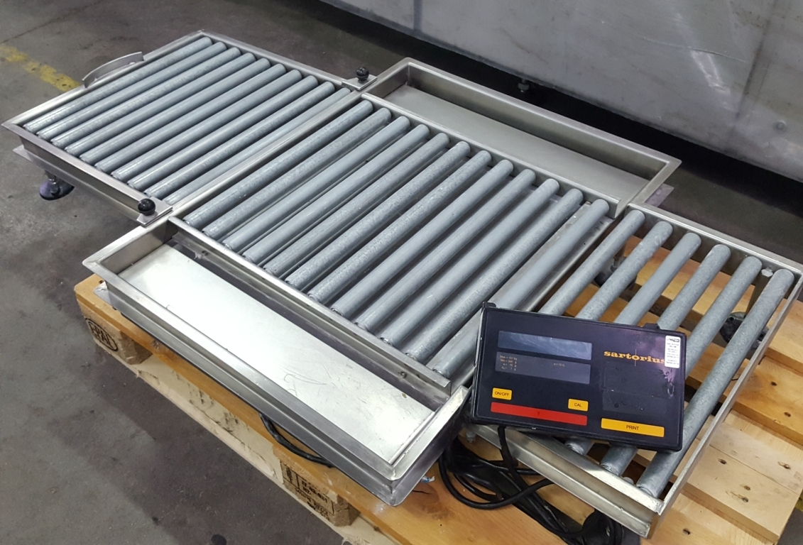 BILANCIA DIGIT CON SIST. RULLIERA – SARTORIUS (BIL-58) in vendita - foto 2