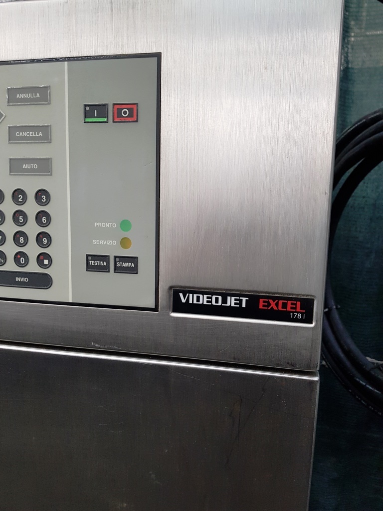 STAMPANTE GETTO INK – VIDEOJET EXCEL 178I (STA-27) in vendita - foto 4