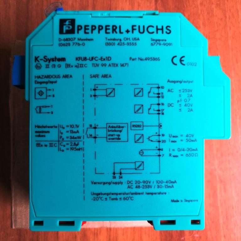 FREQUENZIMETRO – PEPPERL+FUCHS – KFU8-UFC-1.D (APP-26) in vendita - foto 1
