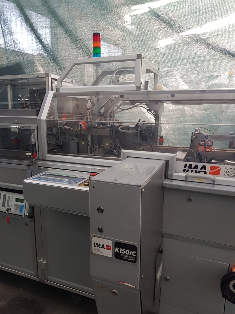 ASTUCCIATRICE ORIZZONTALE AUTOMATICA - IMA MOD. K150/C  in vendita - foto 3