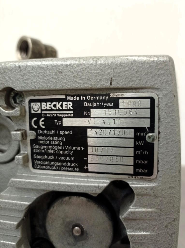 POMPA DA VUOTO - BECKER - MOD. VT 4.10 (POM-145) in vendita - foto 5