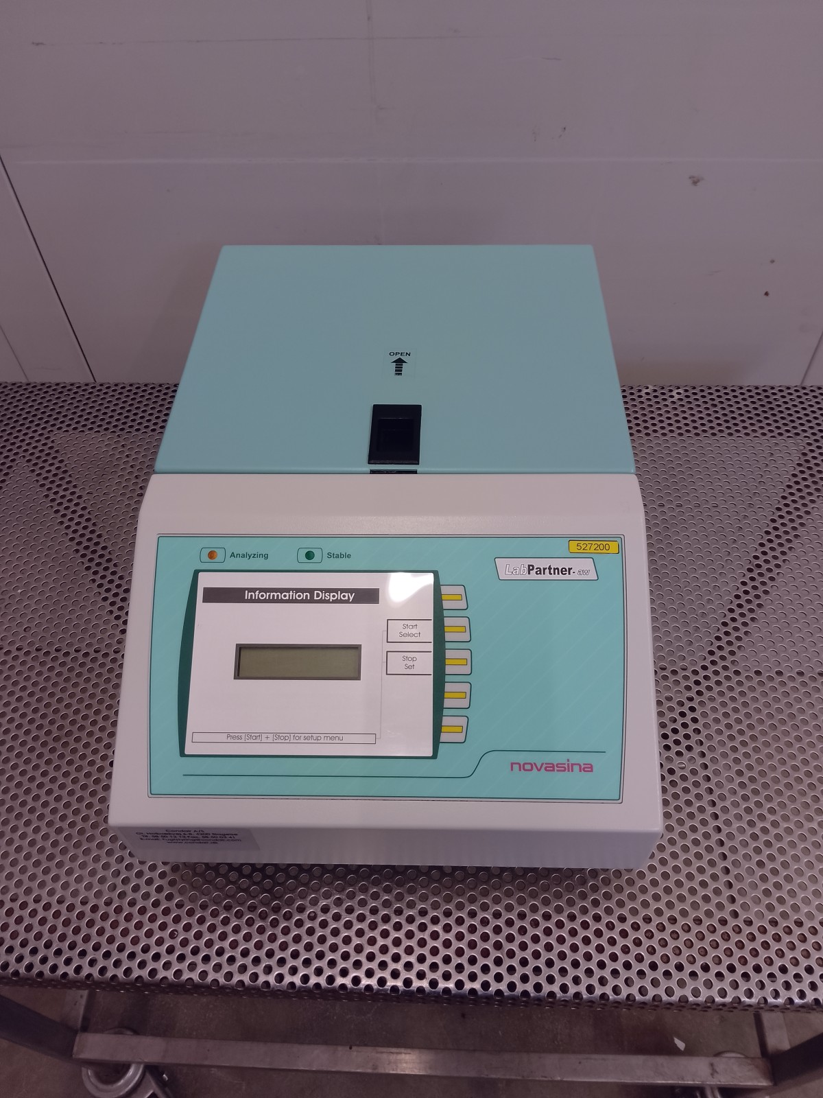 MISURATORE DI ATTIVITÀ DELL’ACQUA (COD. LAB-MIS-7) in vendita - foto 5