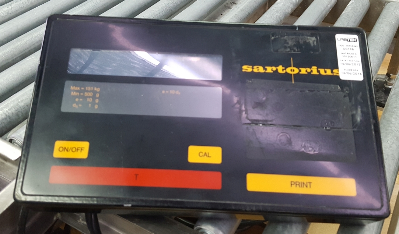 BILANCIA DIGIT CON SIST. RULLIERA – SARTORIUS (BIL-58) in vendita - foto 3