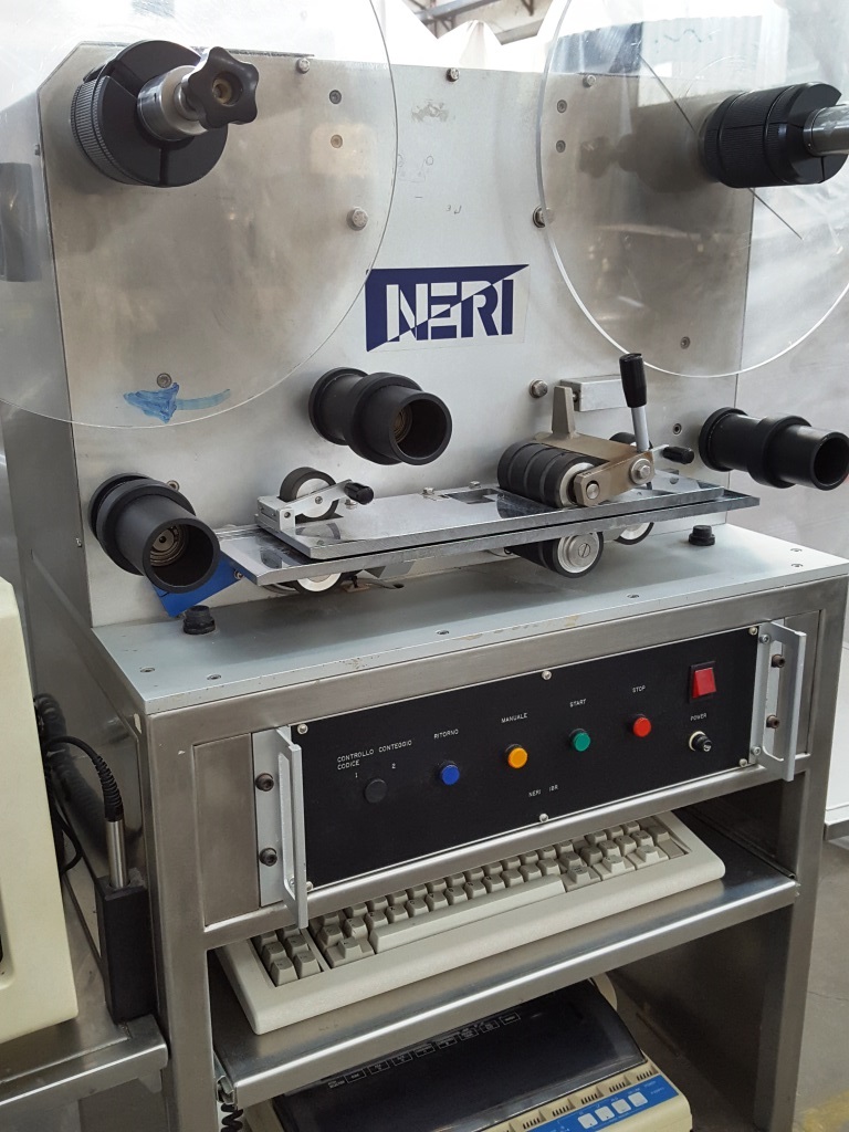MACCHINA CONTROLLO ETICHETTE NERI (COD. MF-PK-ETI-73) in vendita - foto 3
