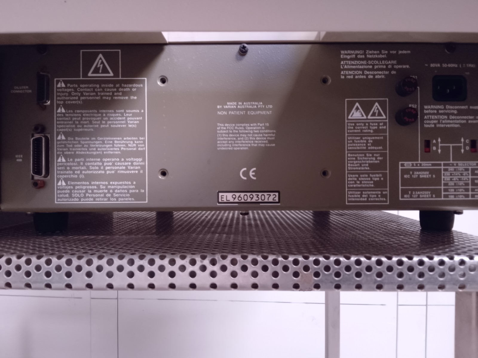 SPETTROMETRO AD ASSORB. ATOMICO VARIAN(LAB-SPECT-17) in vendita - foto 13