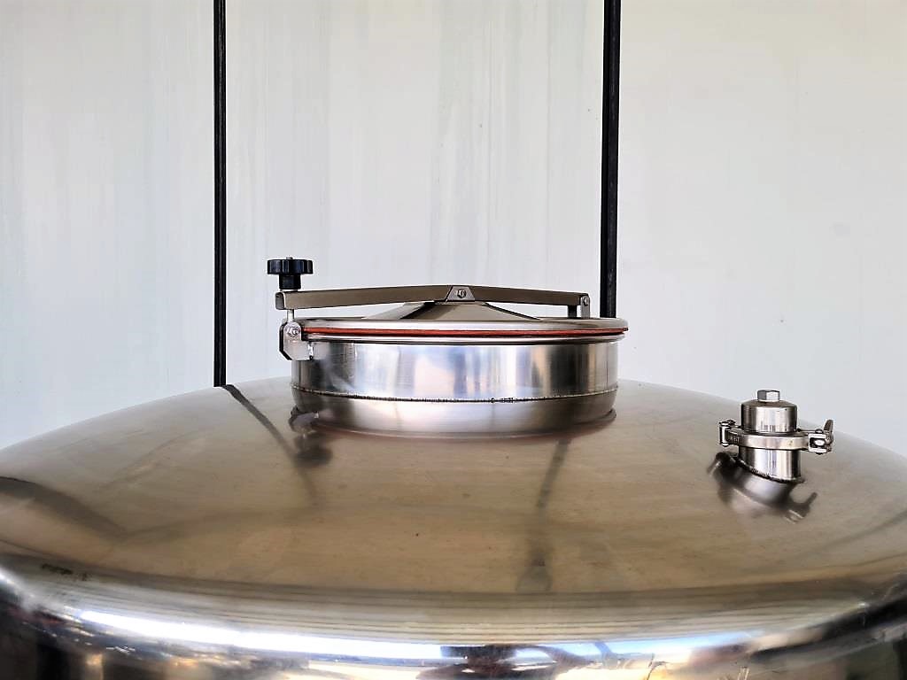 SERBATOIO IN ACCIAIO INOX 2000 LT – (COD. MF-PR-ELE-63) in vendita - foto 5