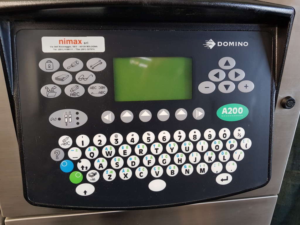 STAMPANTE GETTO INK – DOMINO A200 (STA-24) in vendita - foto 4