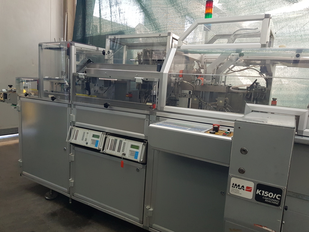 ASTUCCIATRICE ORIZZONTALE AUTOMATICA - IMA MOD. K150/C  in vendita - foto 6