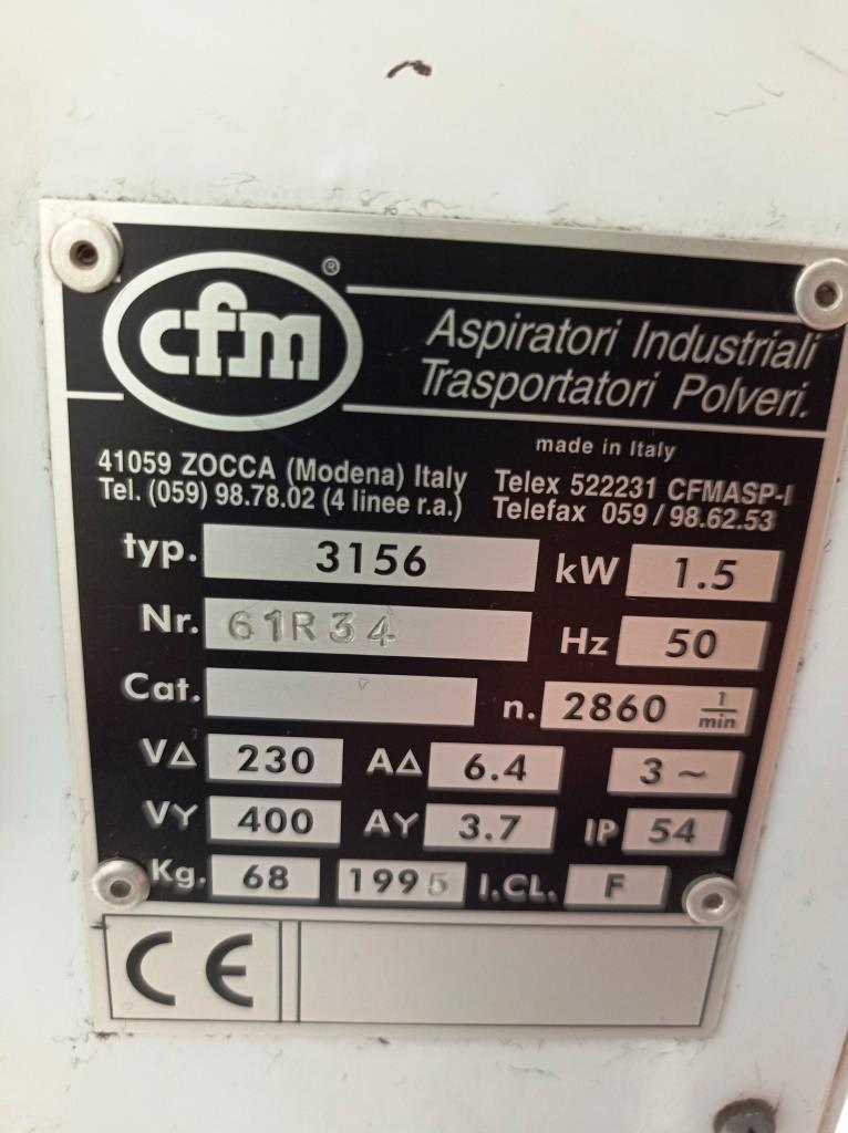 ASPIRATORE INDUSTRIALE – CFM – MOD. 3156 (ASP-48) in vendita - foto 5