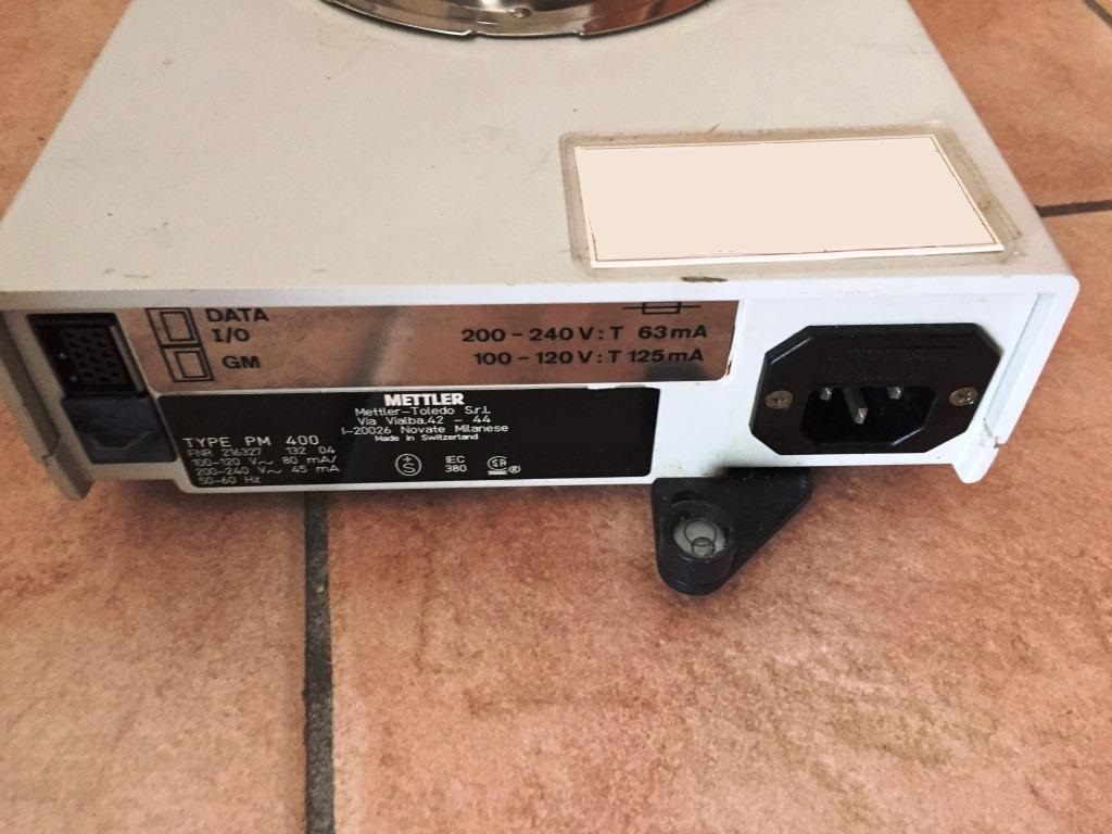 BILANCIA METTLER TOLEDO MOD. PM 400 (COD. LAB-BIL-18) in vendita - foto 3