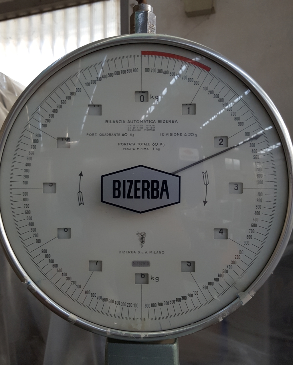 BILANCIA DA PAVIMENTO – BIZERBA (COD. MF-PK-BIL-54) in vendita - foto 3