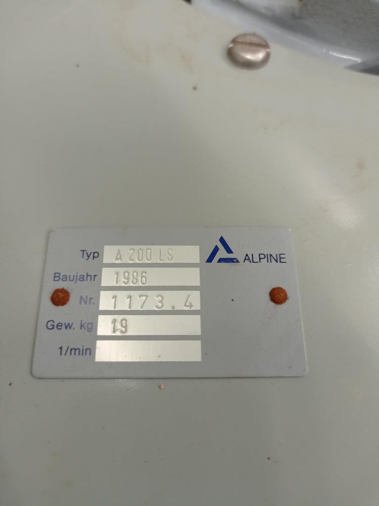 MISURATORE DELLE PARTICELLE – ALPINE A200 LS (COMP-73) in vendita - foto 4