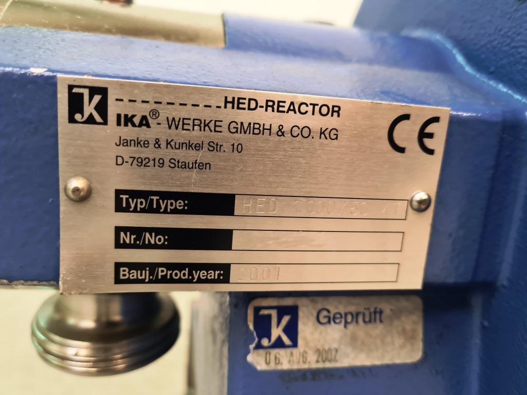DISPERSORE IN LINEA – IKA – MOD. HED1000/50KT (POM-117) in vendita - foto 8