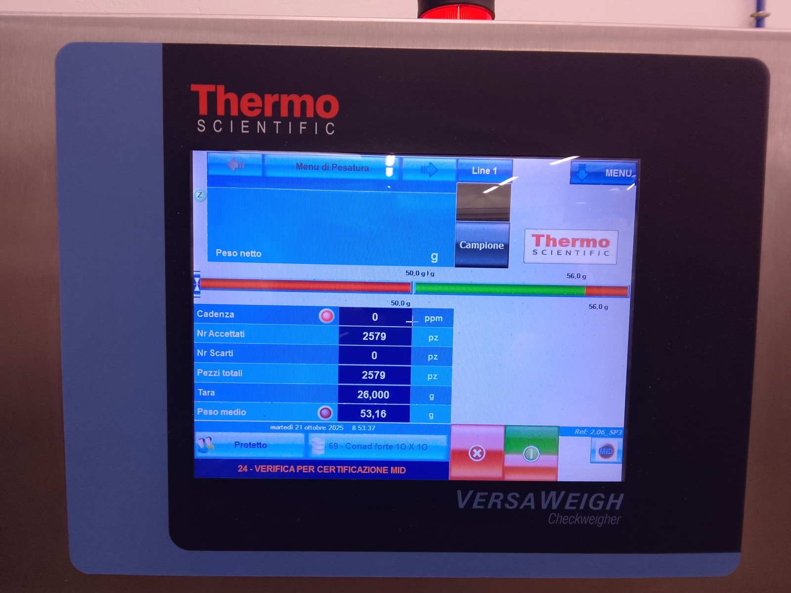SELEZIONATRICE PONDERALE-THERMO RAMSEY (MF-PK-BIL-128) in vendita - foto 4