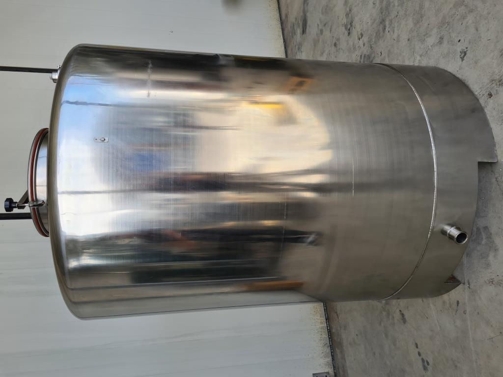 SERBATOIO IN ACCIAIO INOX 2000 LT – (COD. MF-PR-ELE-63) in vendita - foto 2
