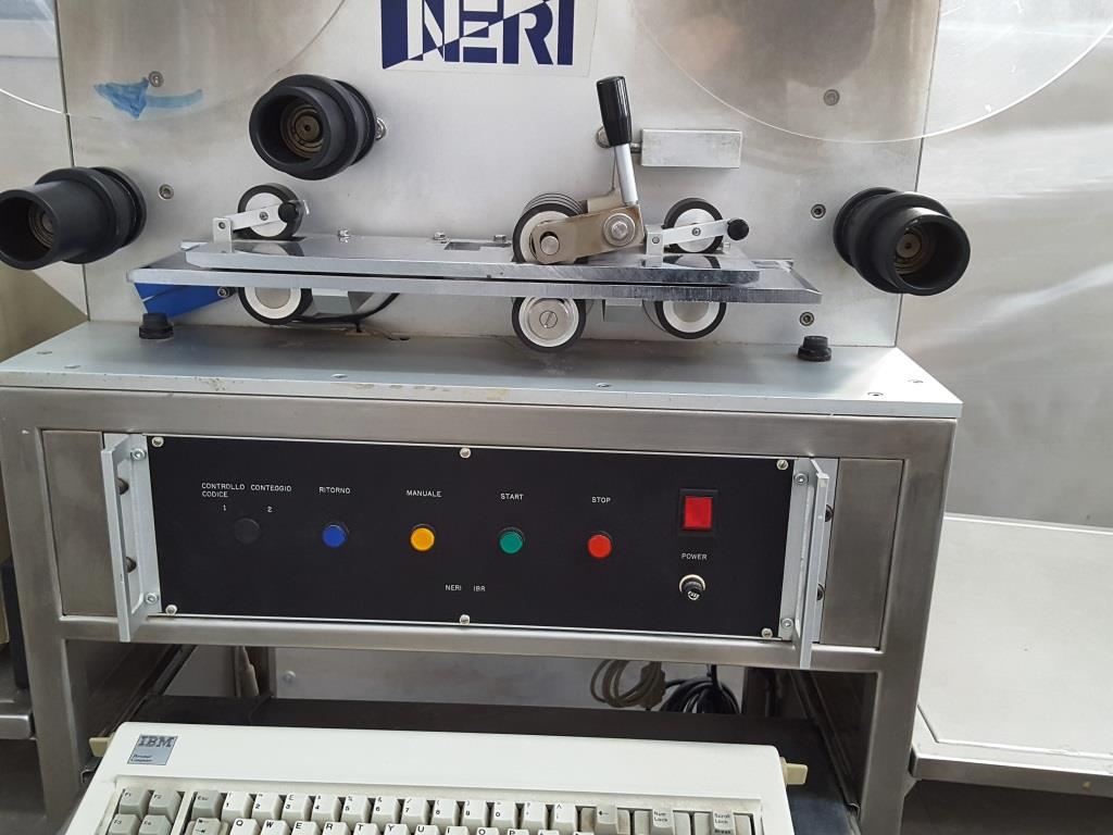 MACCHINA CONTROLLO ETICHETTE NERI (COD. MF-PK-ETI-73) in vendita - foto 2