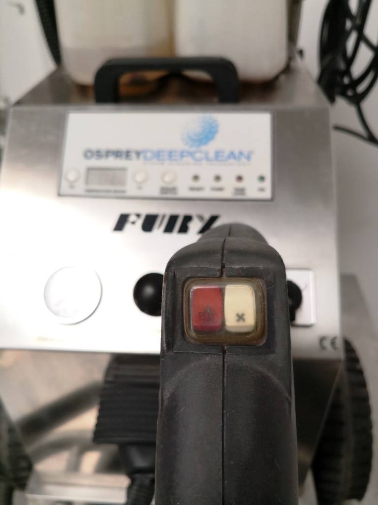 MACCH. PULIZIA VAPORE – OSPREY DEEPCLEAN FURY (ASP-44) in vendita - foto 7