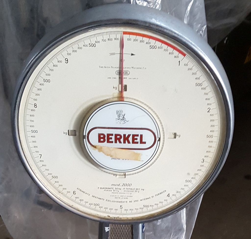  KIT BILANCIA DA PAVIMENTO – BERKEL MOD. 2000 (CBIL-51) in vendita - foto 3