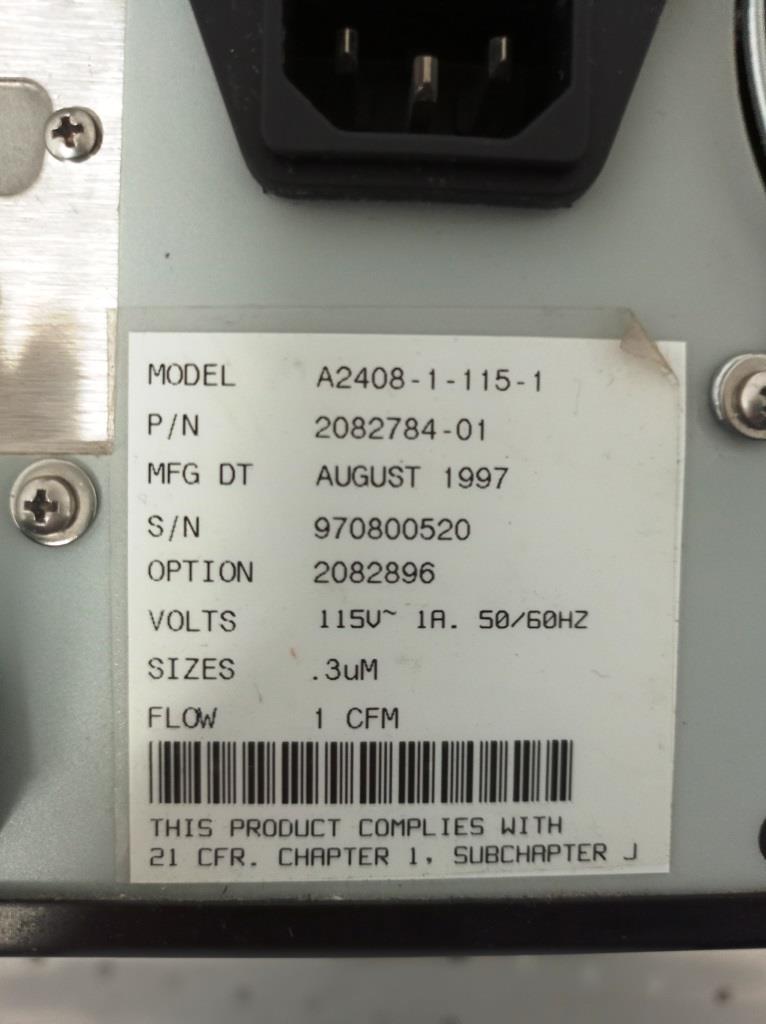 CONTATORE LASER DI PARTICELLE – MET ONE A2408 (CONT-9) in vendita - foto 5