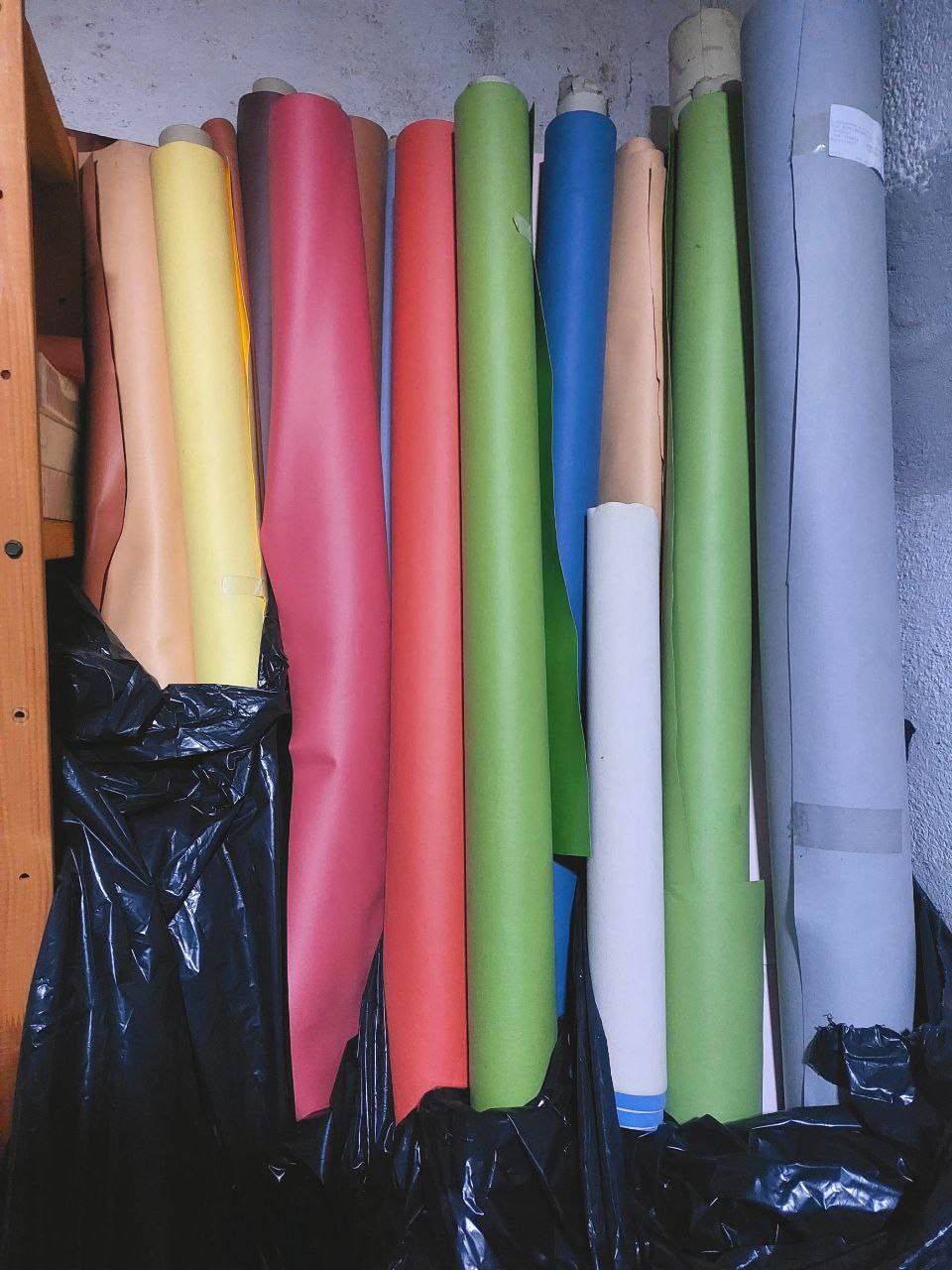 Stock Rotoli Similpelle vari colori e varie metrature in vendita - foto 1