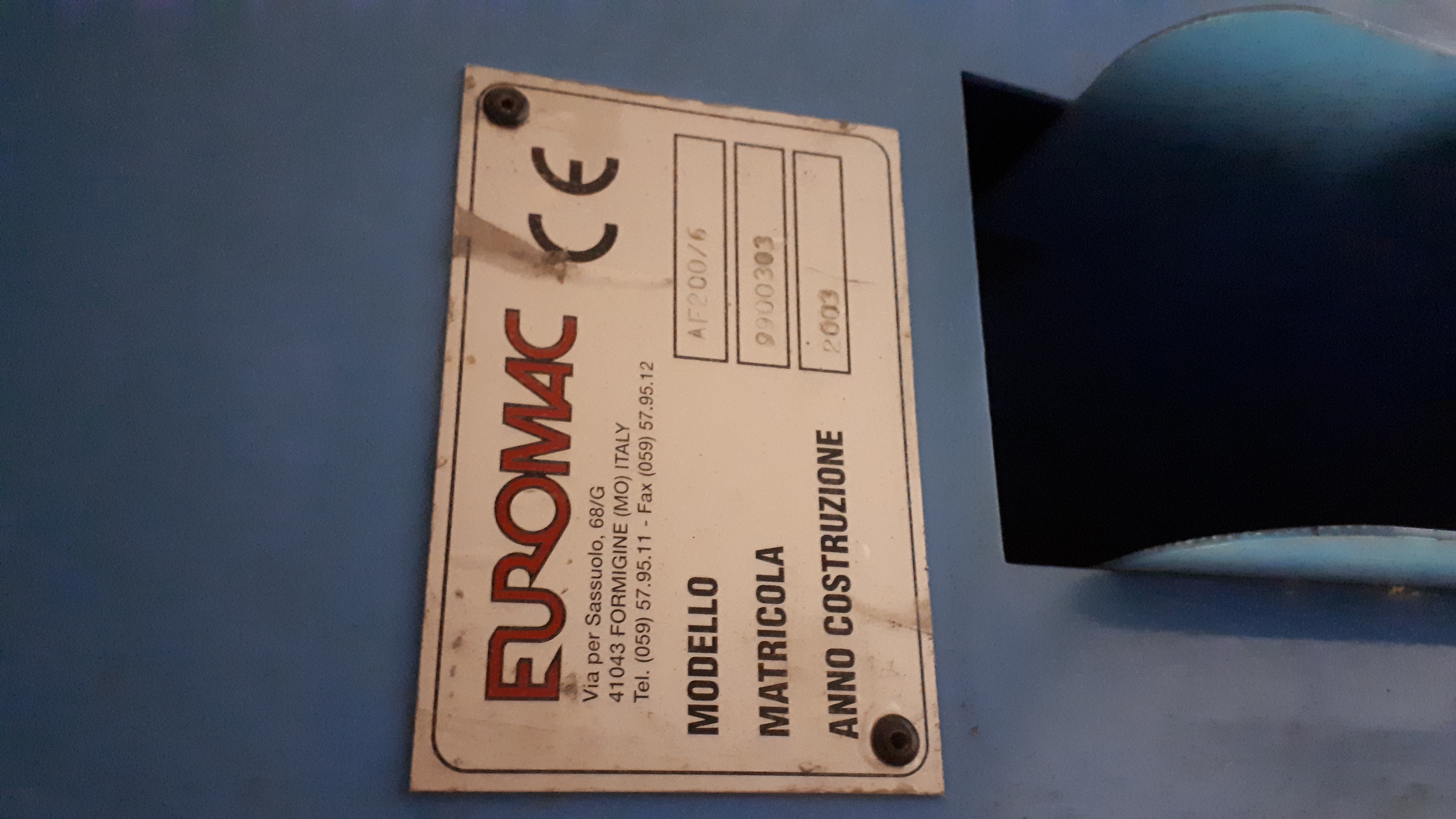 SCANTONATRICE EUROMAC in vendita - foto 4