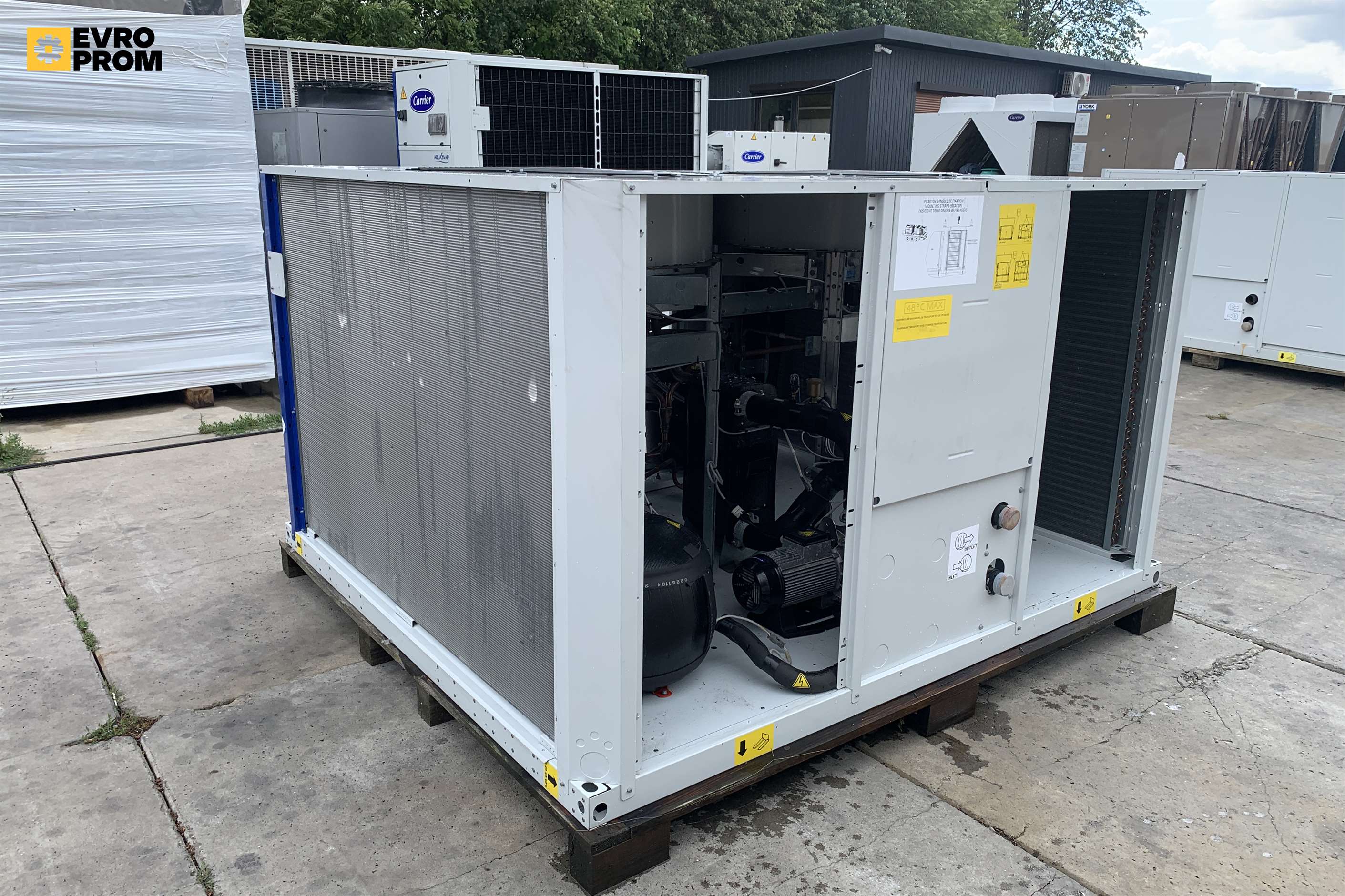 Chiller Carrier pompa di calore | 87/93 kW | 2023 in vendita - foto 7