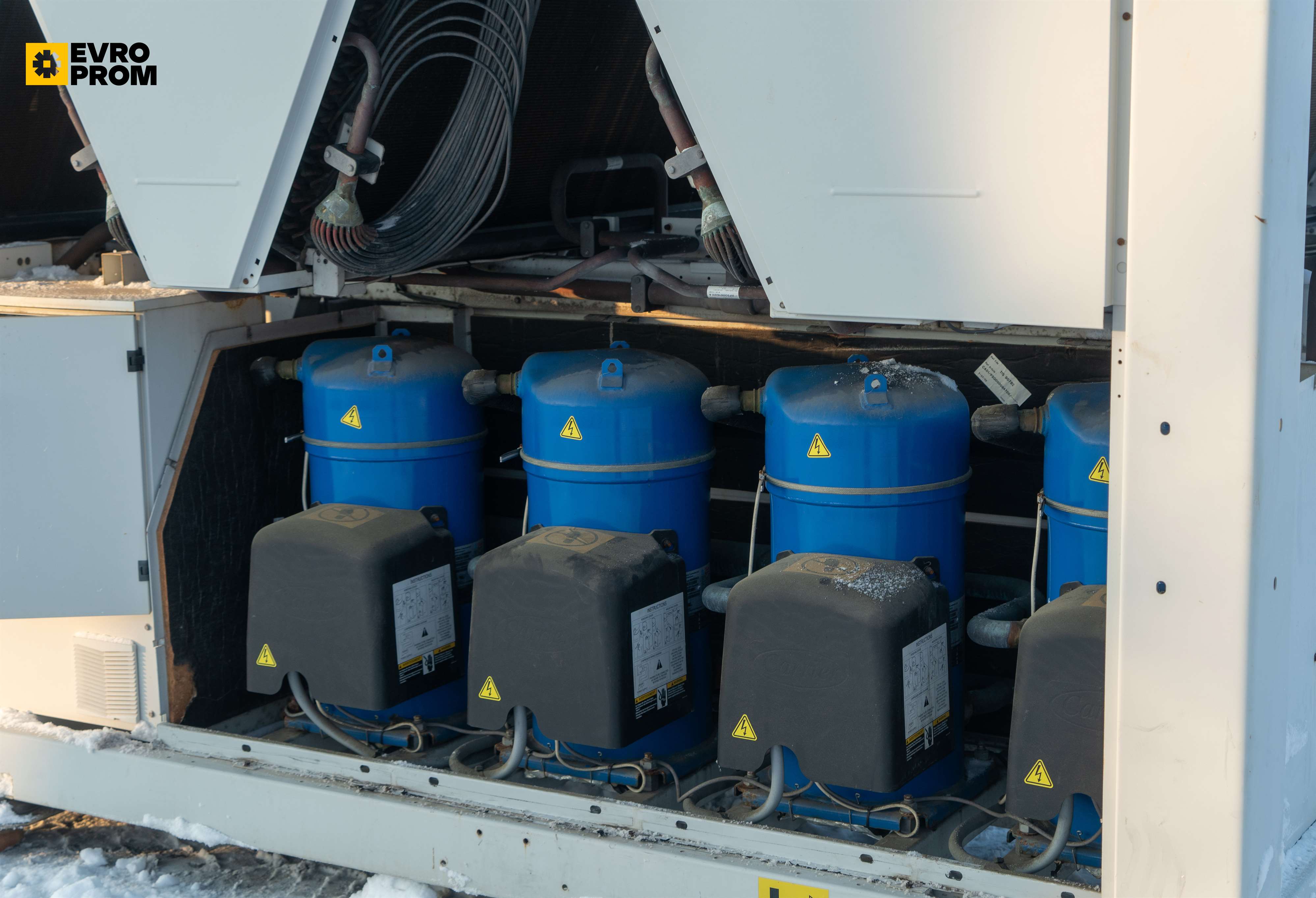 Chiller Carrier 465/560 kW | pompa di calore | Garanzia in vendita - foto 6