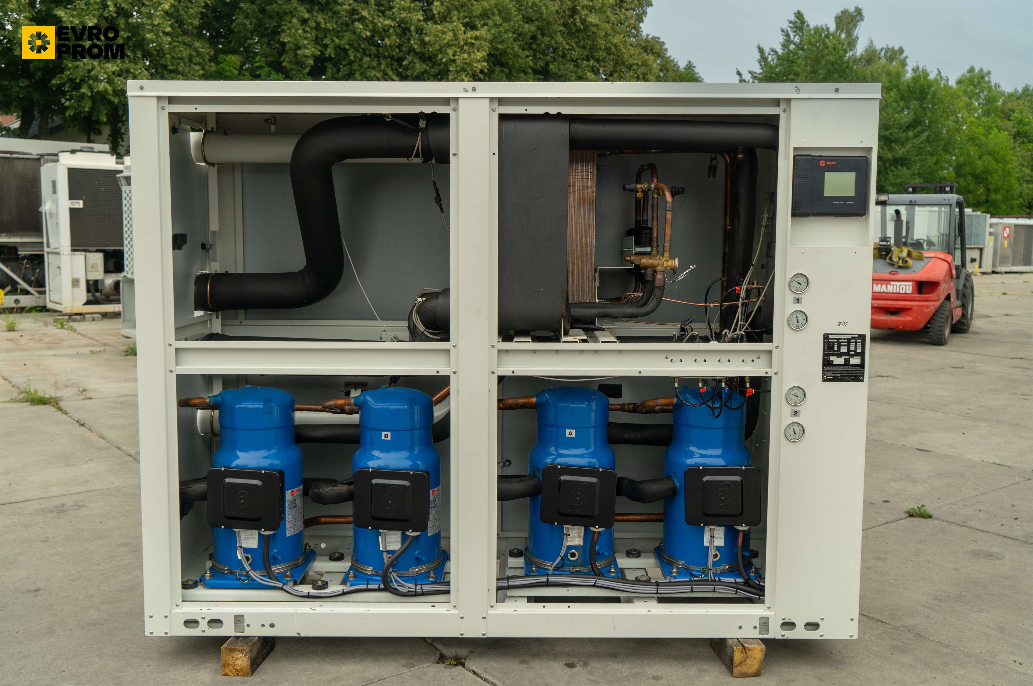 Water cooled chiller Trane | 251 kW | Usato | Garanzia in vendita - foto 8
