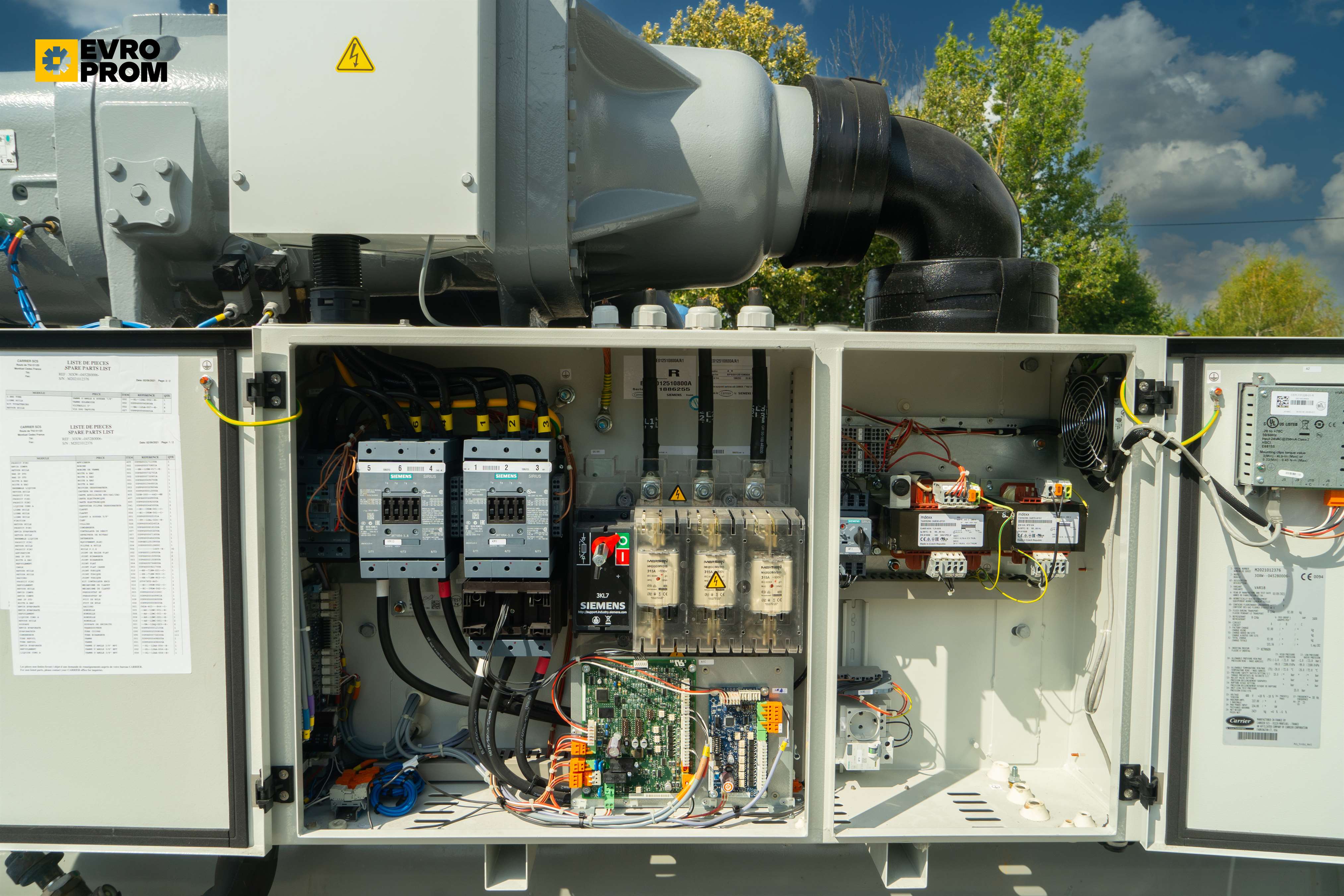 Watercooled chiller Carrier | 476 kW | Usato | Garanzia in vendita - foto 10
