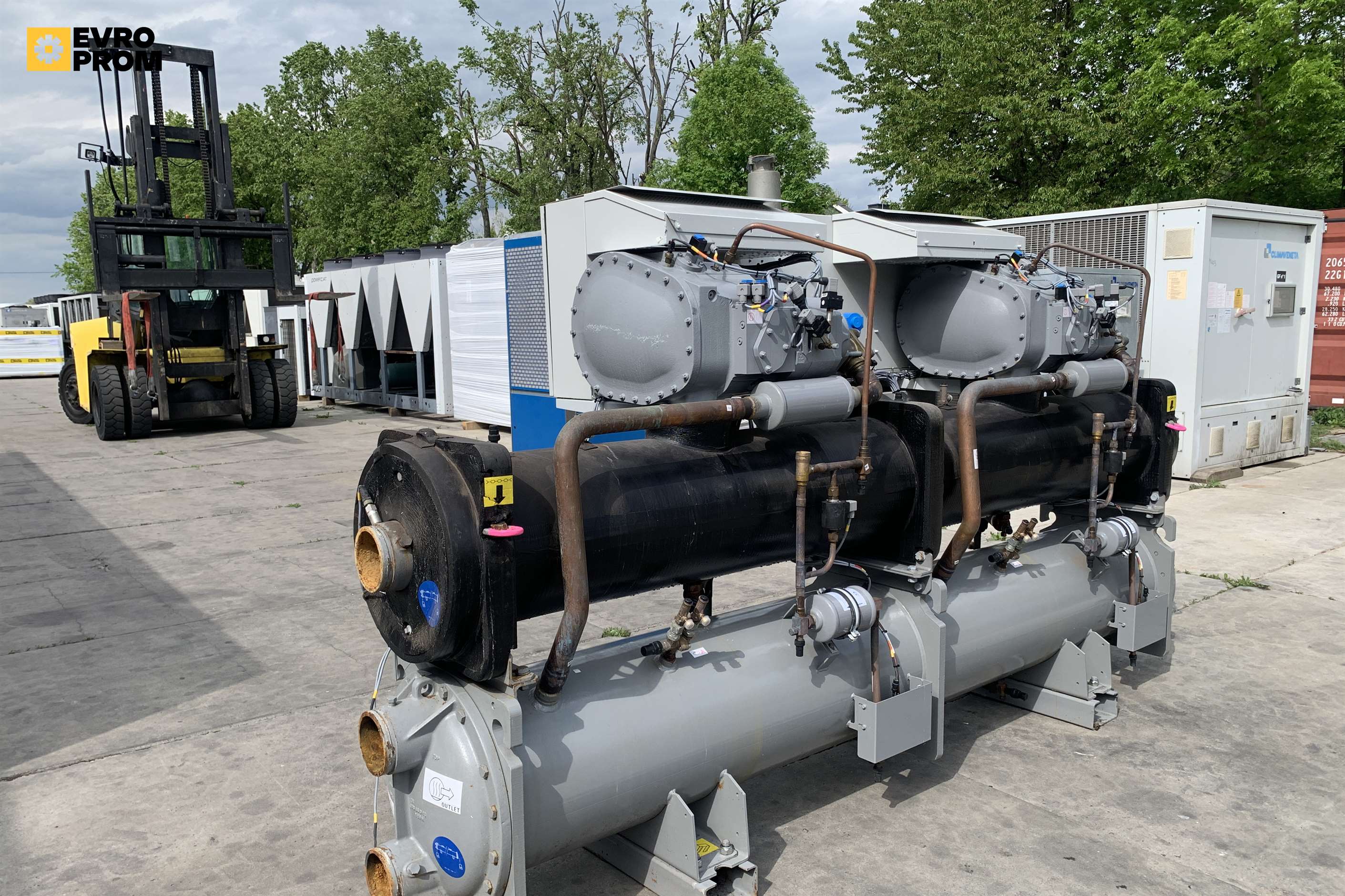 Water cooled chiller Carrier 449 kW | Usato | Garanzia in vendita - foto 4