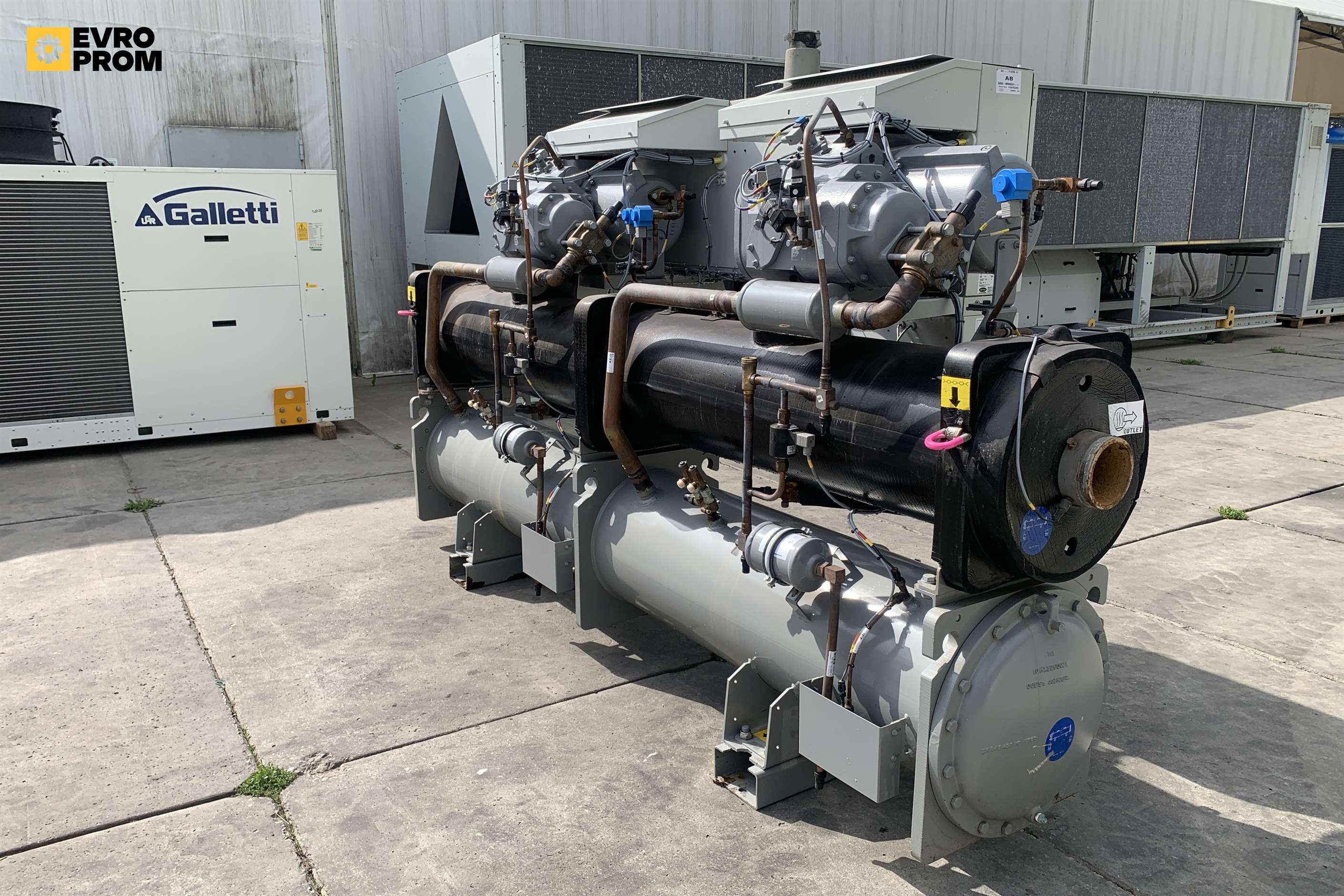 Water cooled chiller Carrier 449 kW | Usato | Garanzia in vendita - foto 3