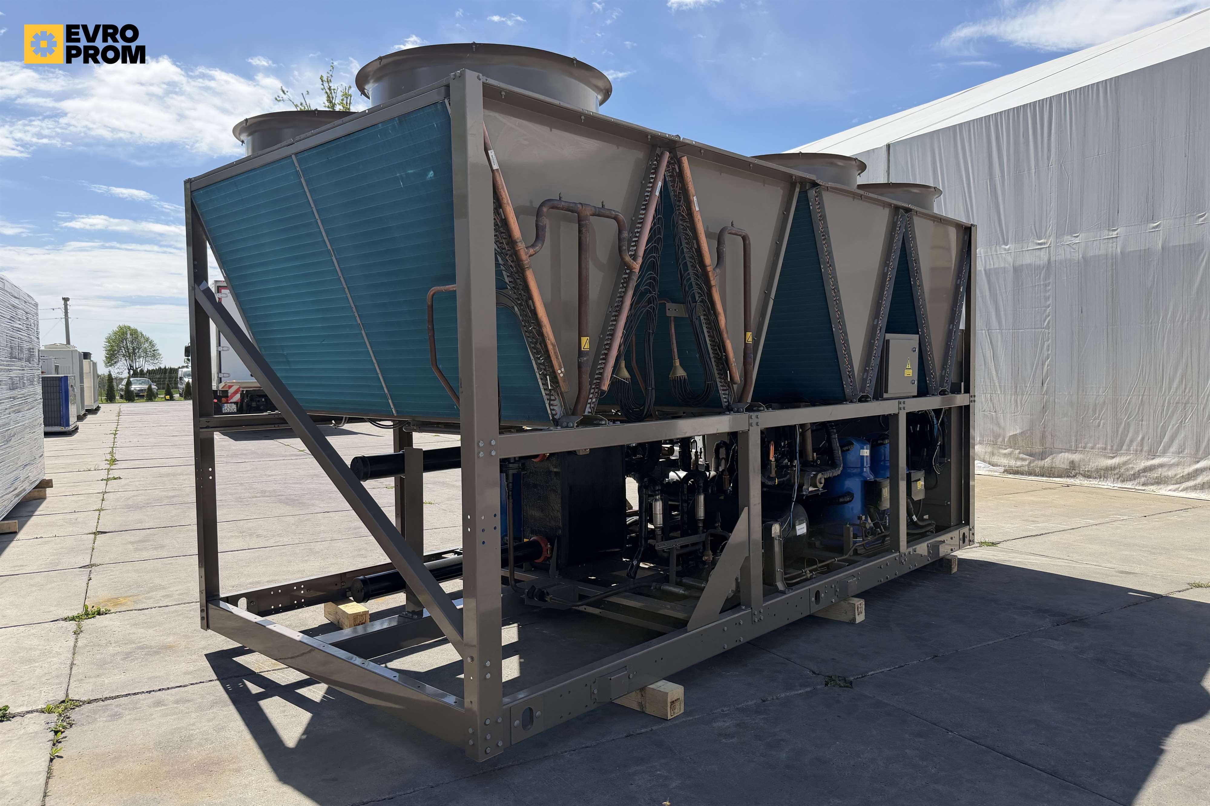 Chiller York 364/406 kW | pompa di calore | Nuovo in vendita - foto 6
