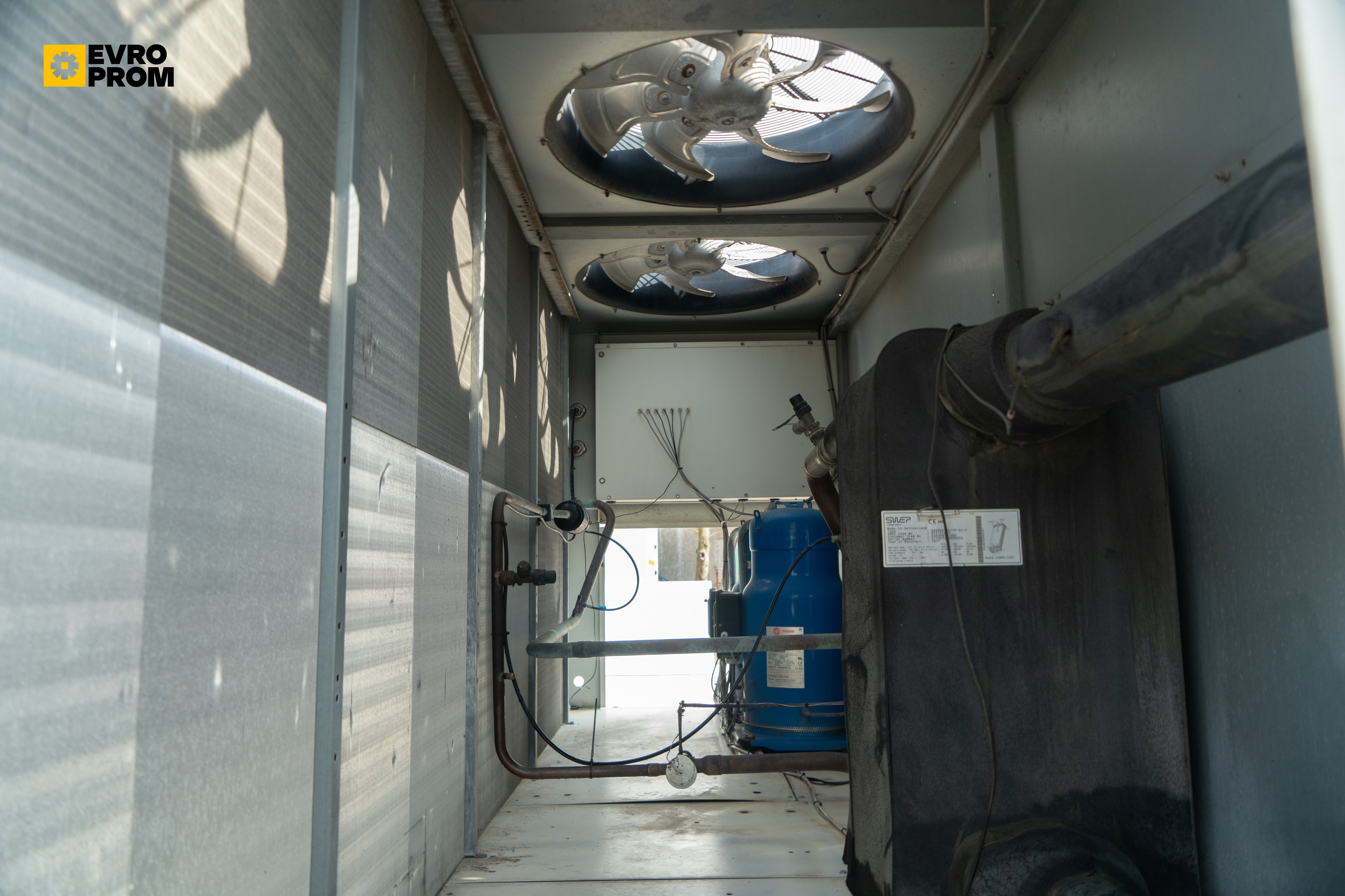 Chiller Trane ECGAN600 | 161 kW | Usato | Garanzia in vendita - foto 11