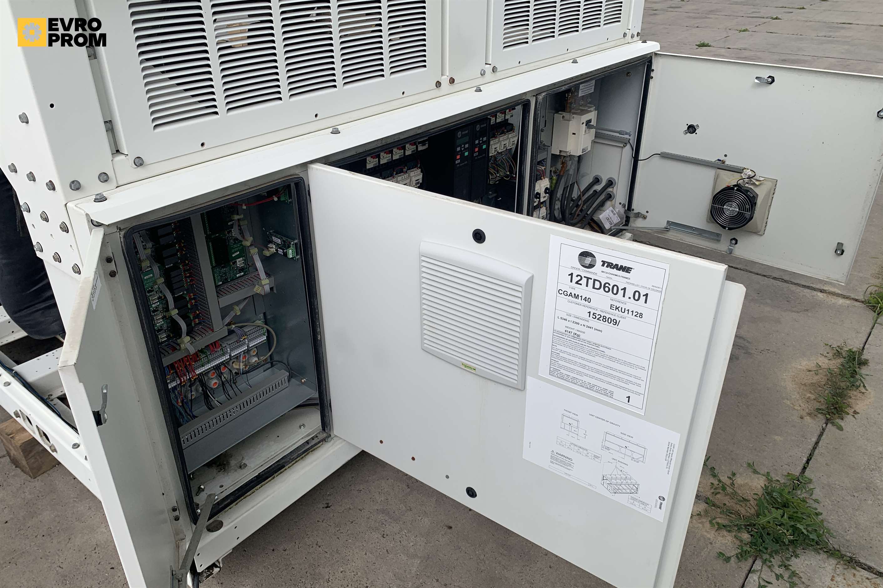 Trane chiller usato | 380,9 kW | Garanzia 2011 in vendita - foto 11