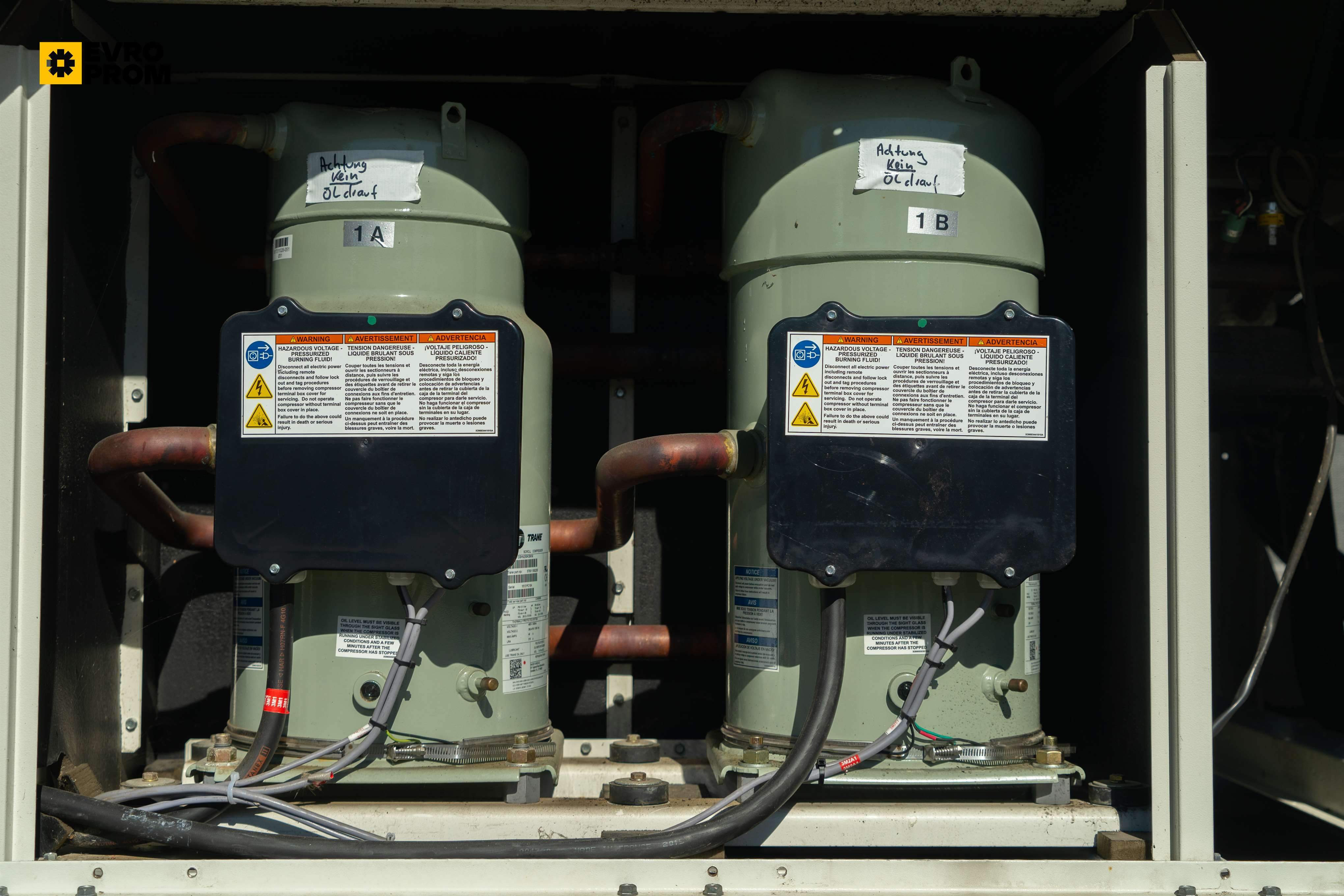 Air cooled chiller Trane | 254 kW | 2016 | Garanzia in vendita - foto 9