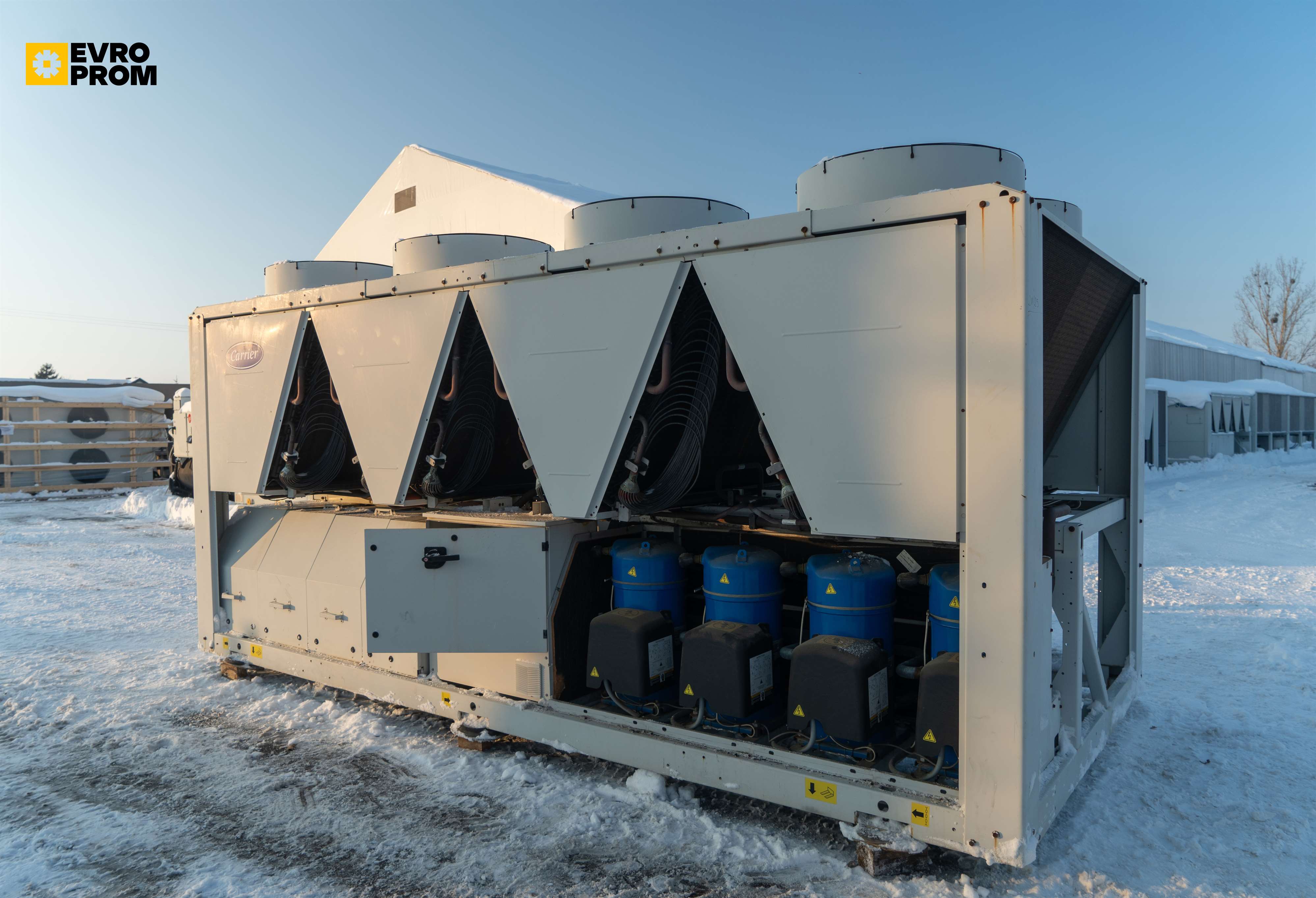 Chiller Carrier 465/560 kW | pompa di calore | Garanzia in vendita - foto 6