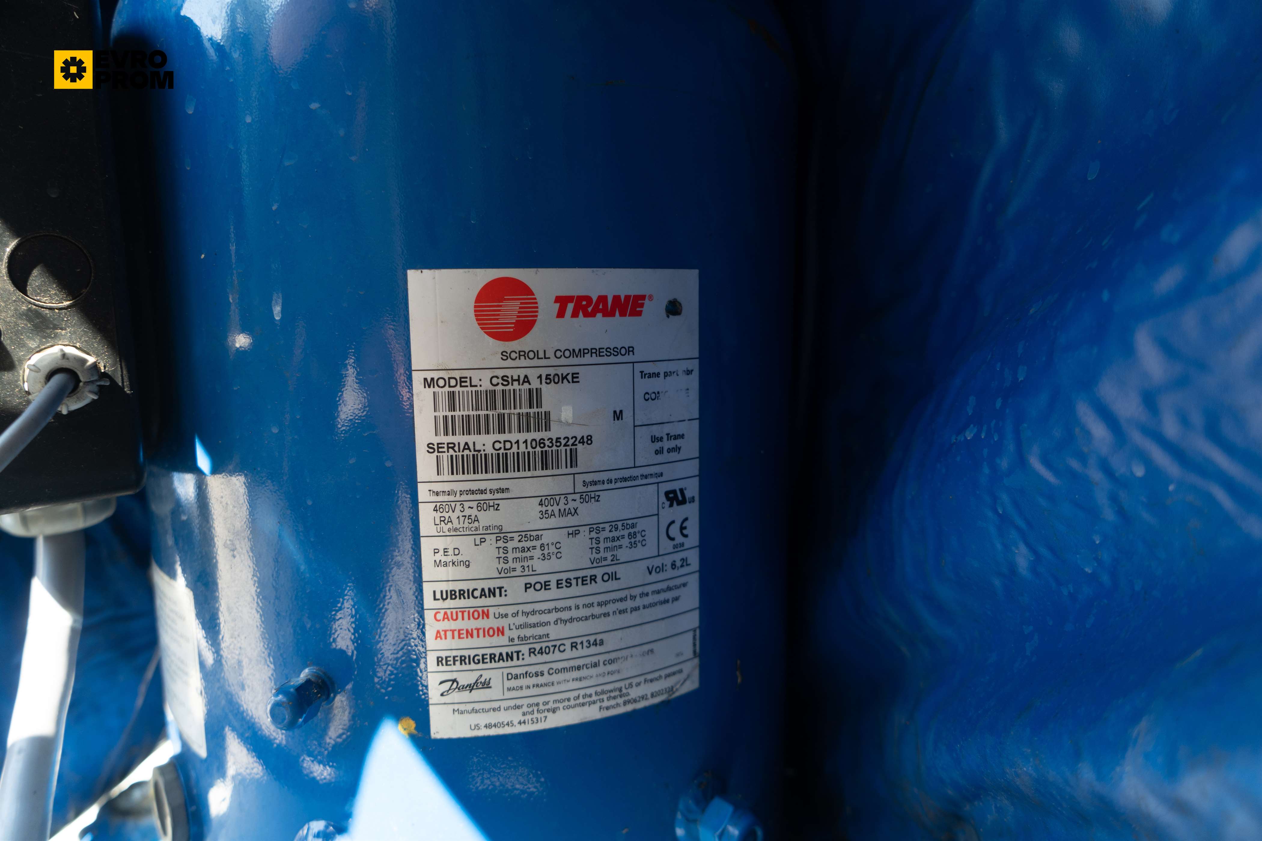 Chiller Carrier 89 kW | R407C | 2009 | Usato | Garanzia in vendita - foto 8