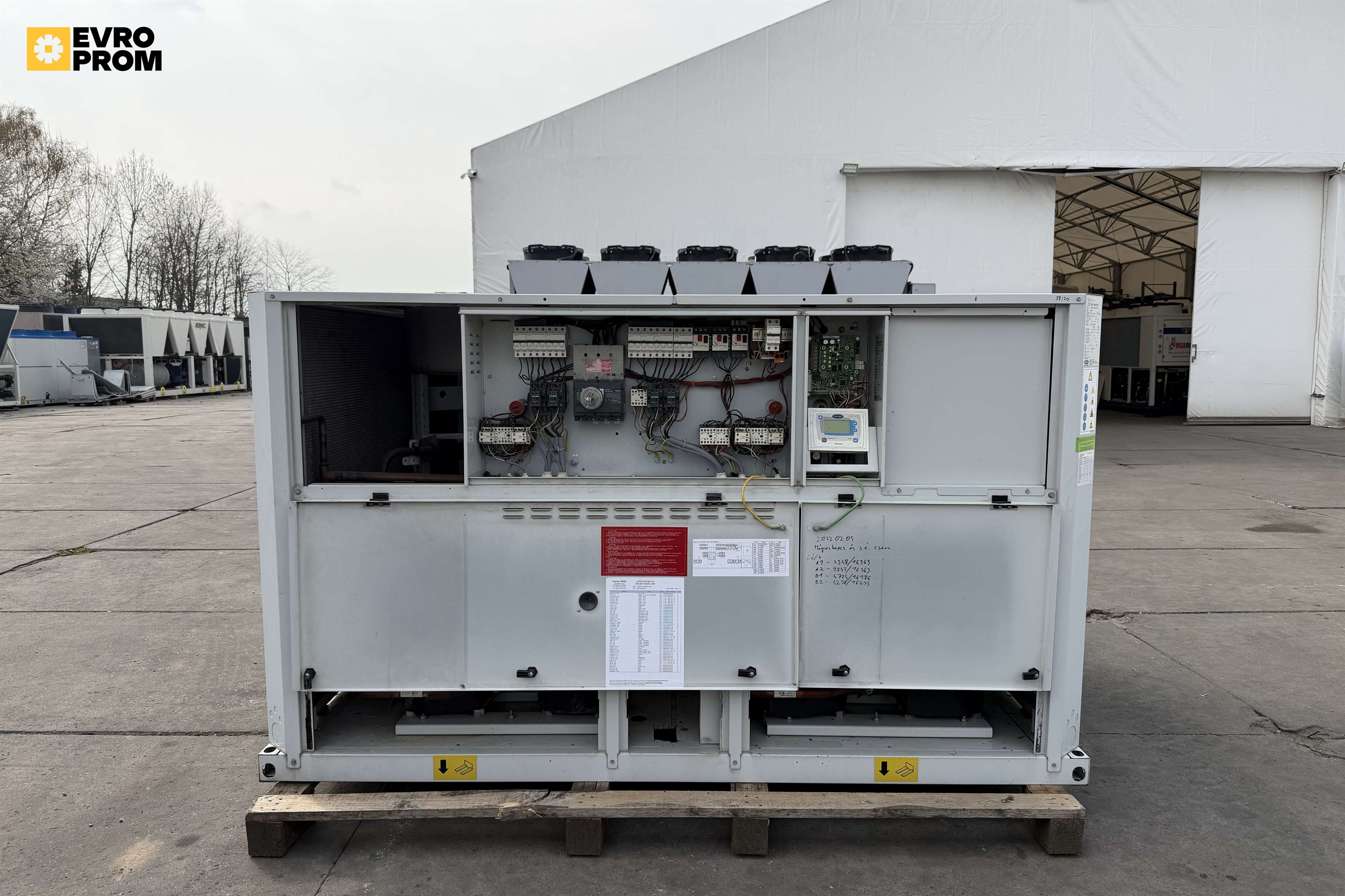 Aircooled chiller Carrier 156 kW | Usato | Garanzia in vendita - foto 9