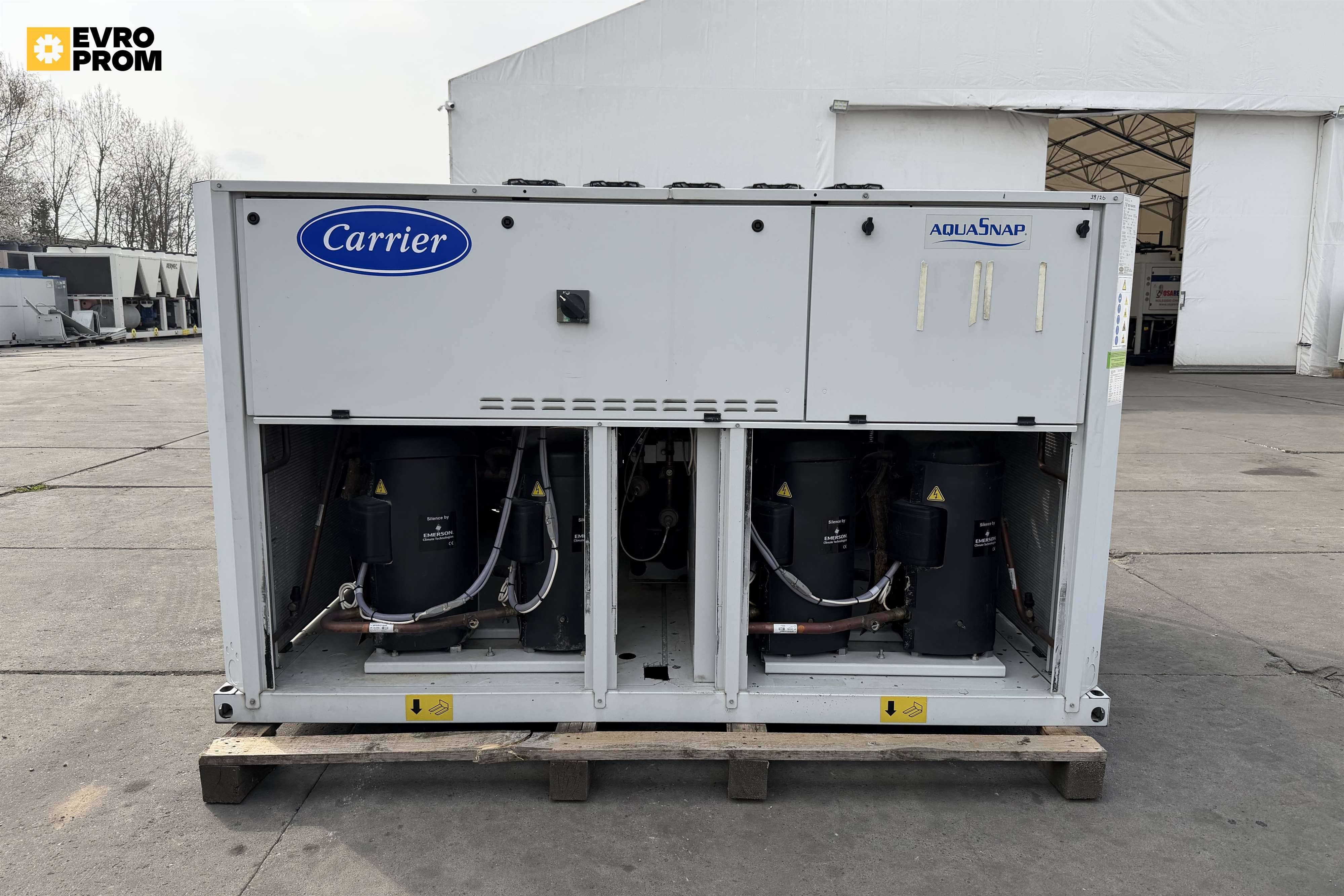 Aircooled chiller Carrier 156 kW | Usato | Garanzia in vendita - foto 8