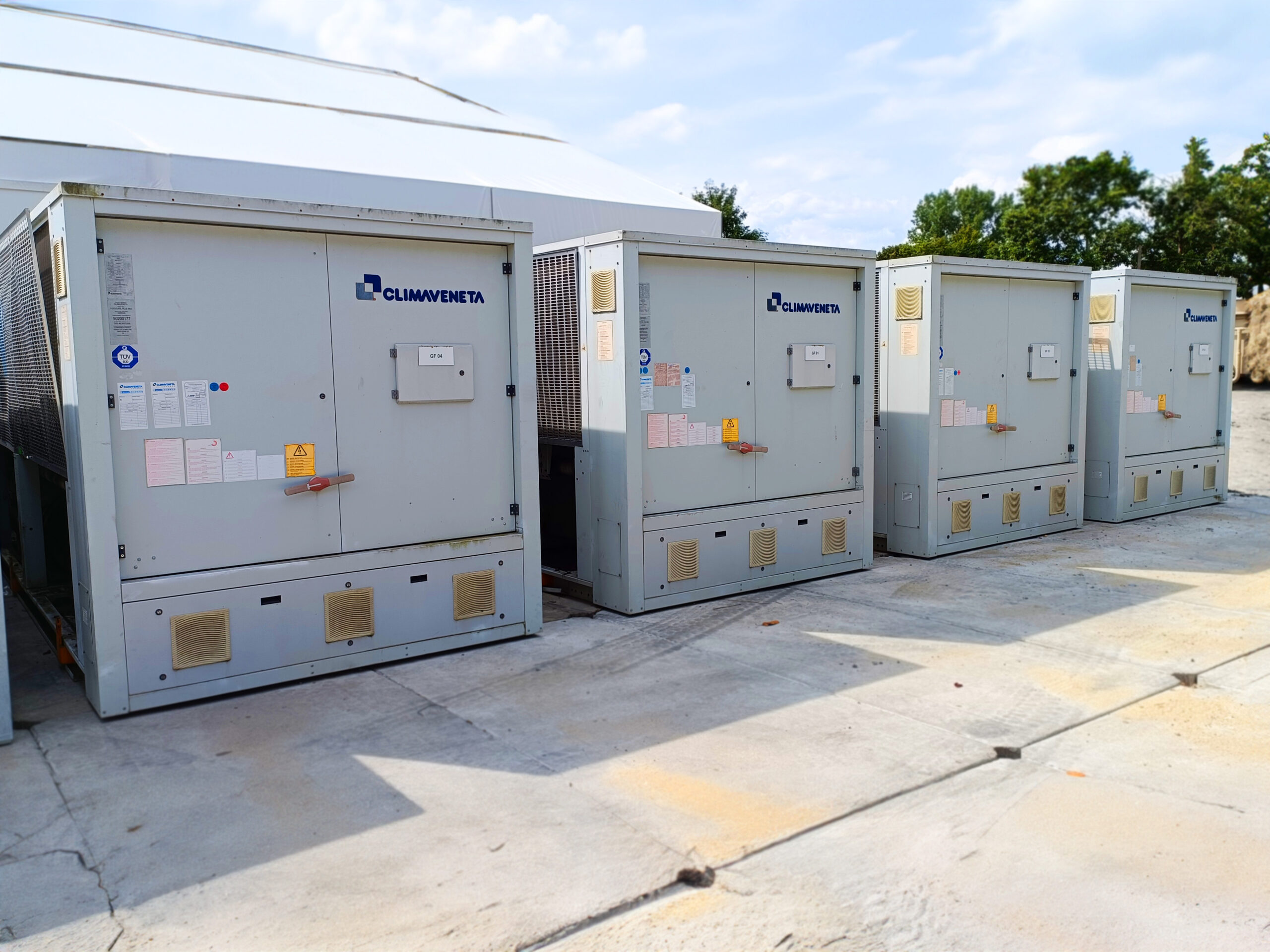 Chiller Climaveneta 873 kW | R134A | Usato + Garanzia in vendita - foto 2