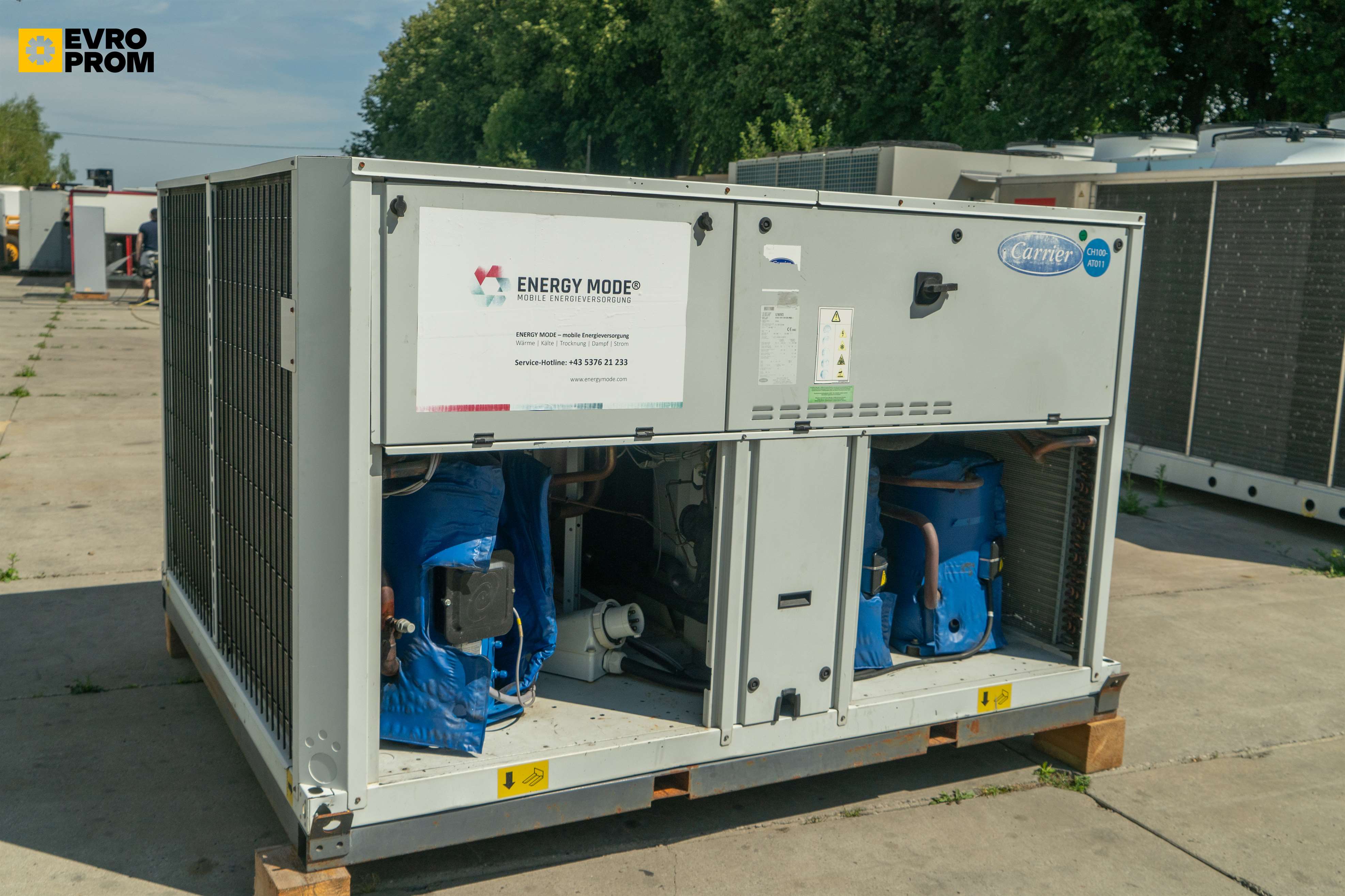 Chiller Carrier 89 kW | R407C | 2009 | Usato | Garanzia in vendita - foto 5
